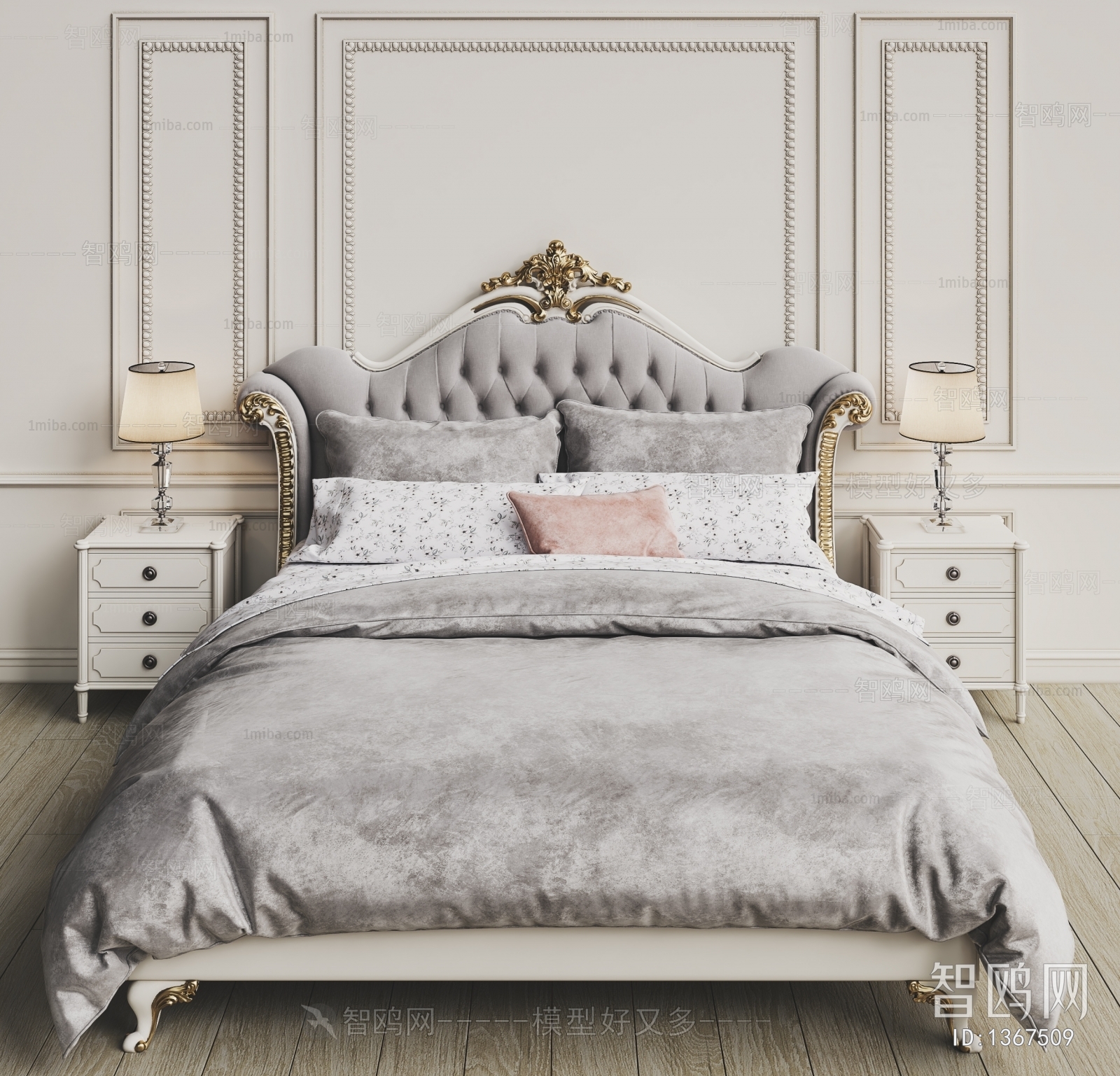 European Style French Style Double Bed