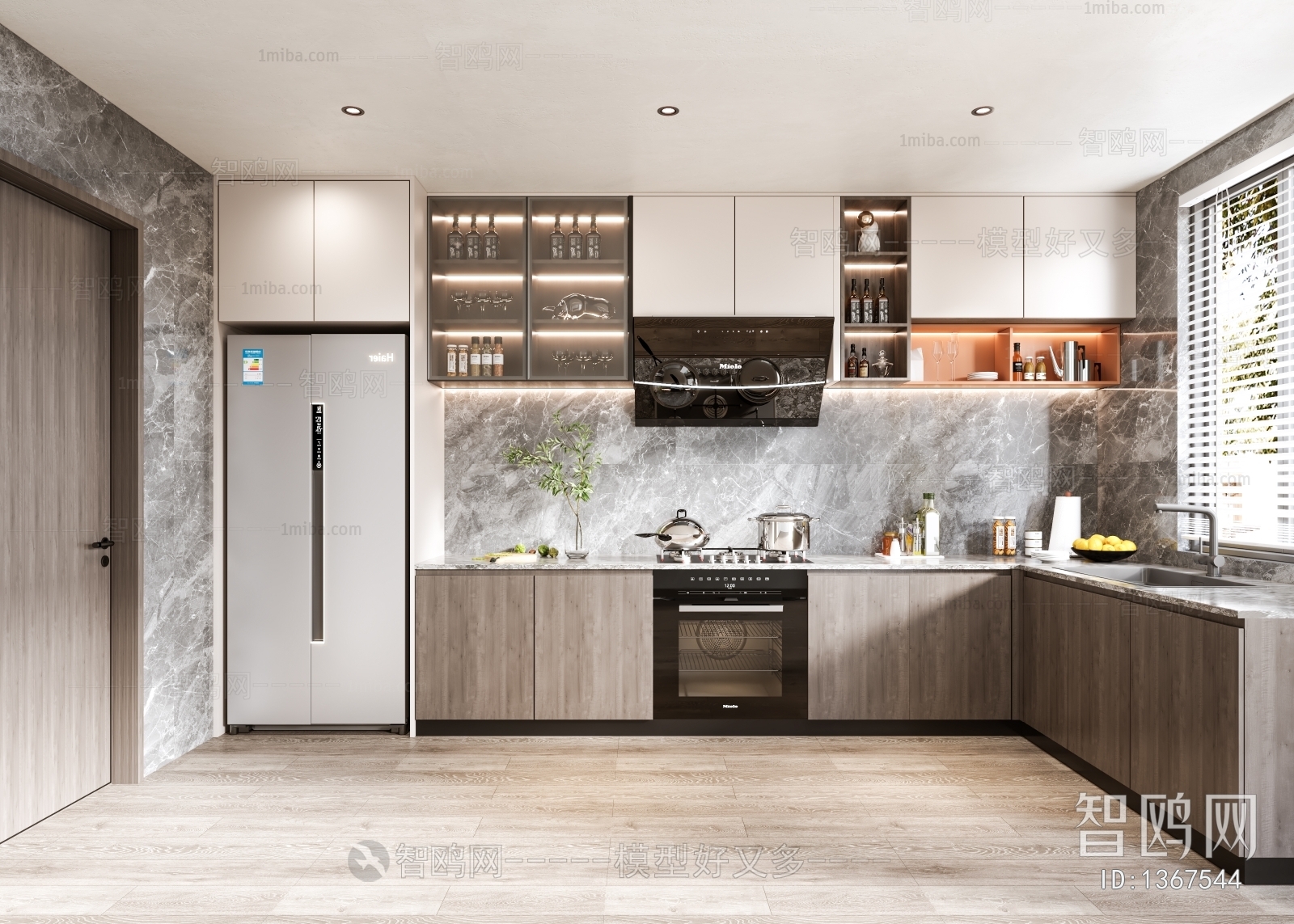 Modern The Kitchen