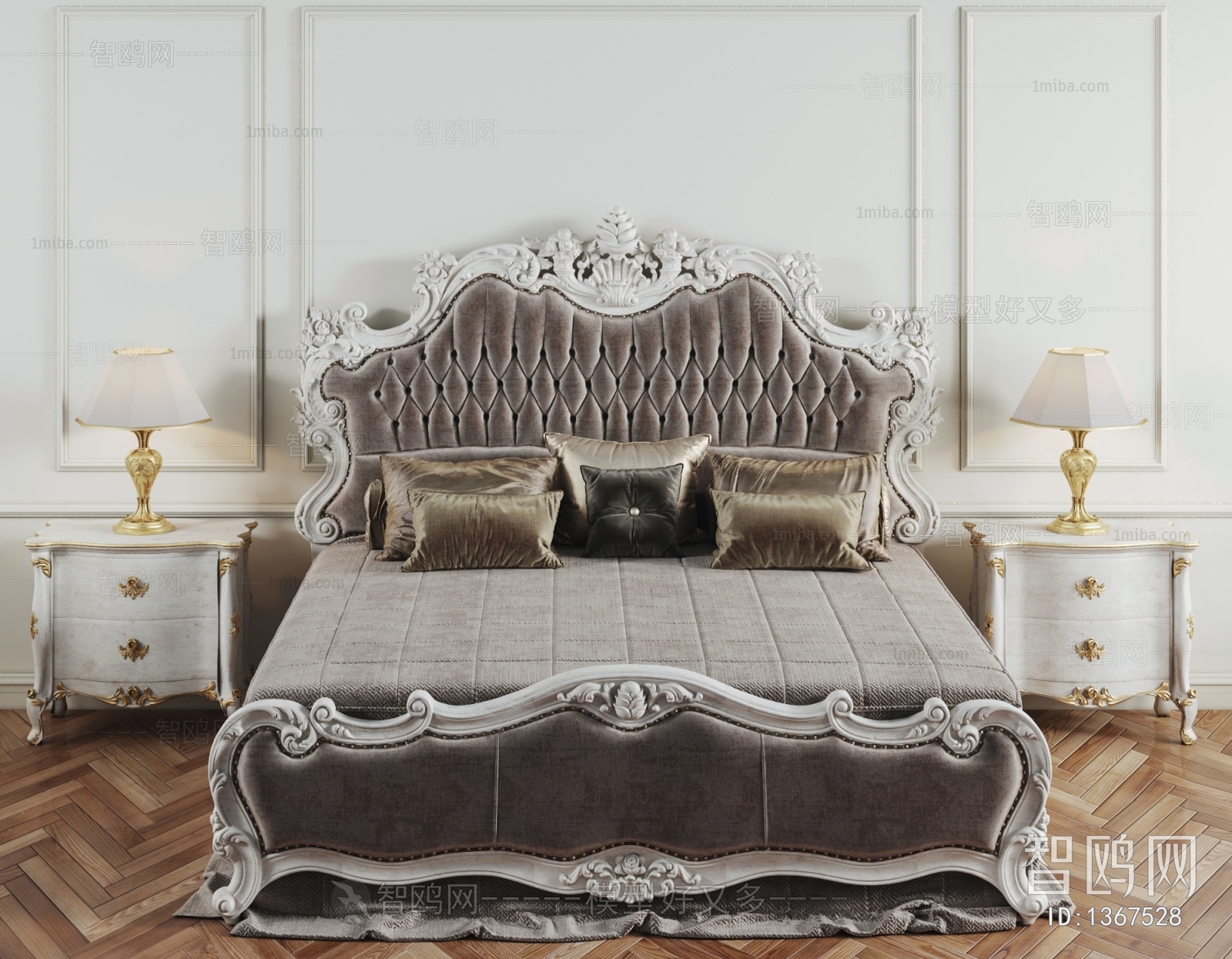 European Style French Style Double Bed