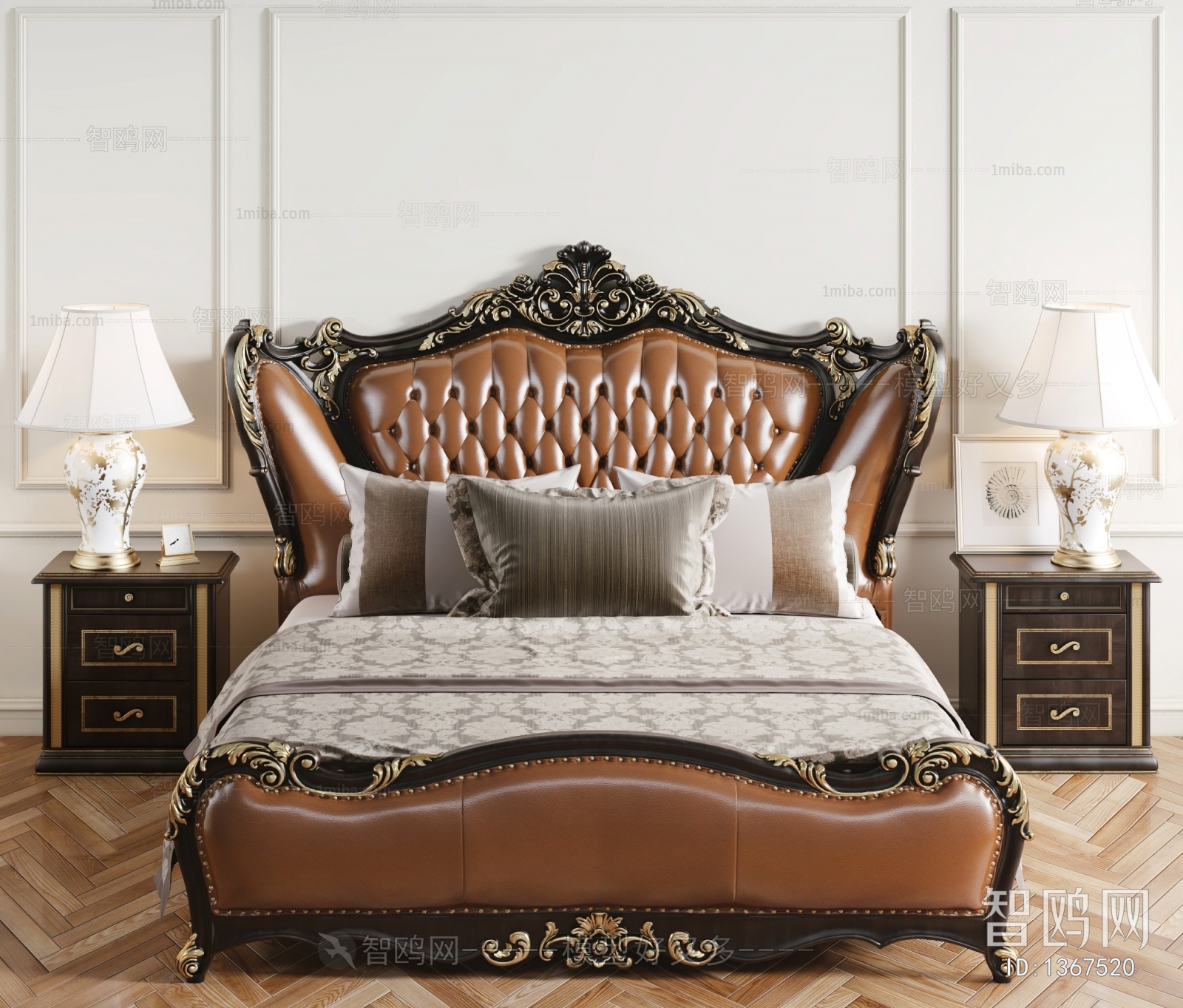 European Style French Style Double Bed