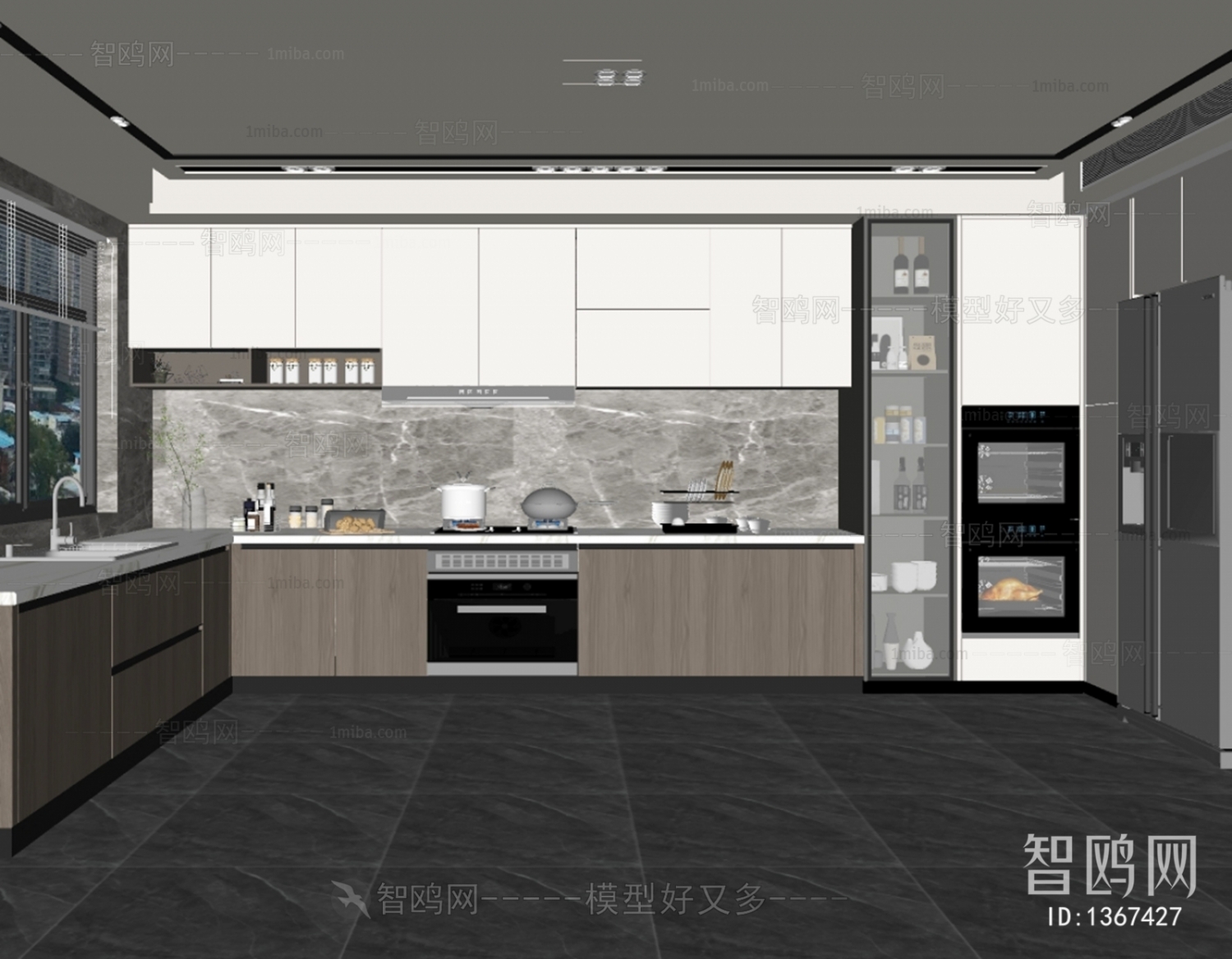 Modern The Kitchen