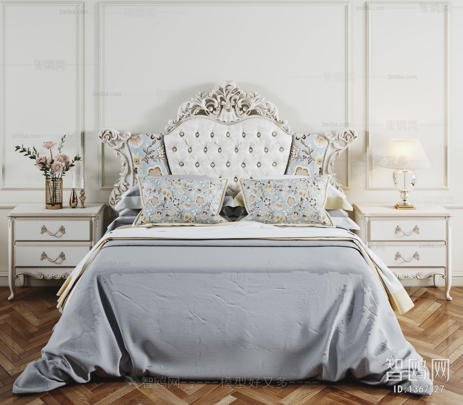 European Style French Style Double Bed