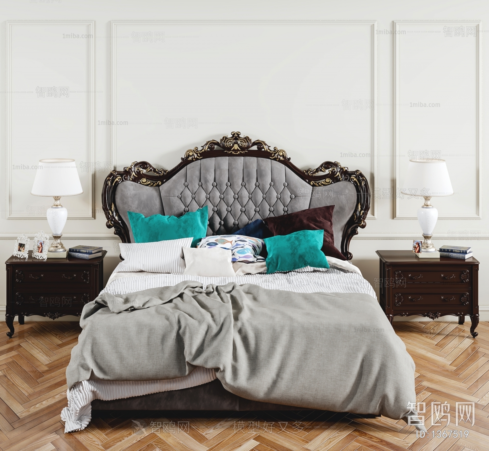 European Style French Style Double Bed