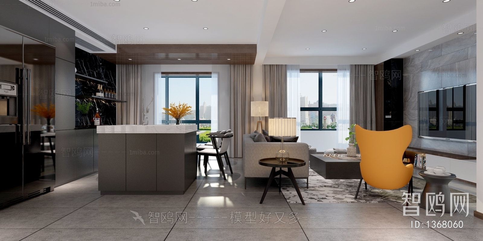 Modern A Living Room