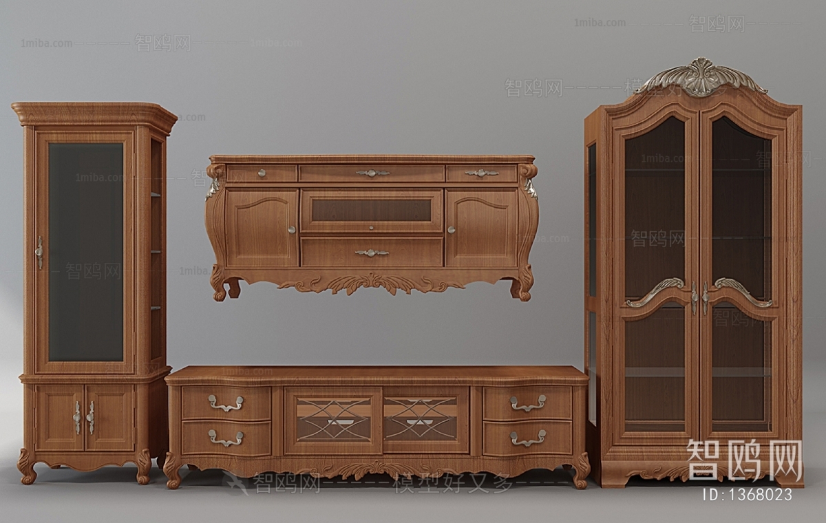 American Style TV Cabinet