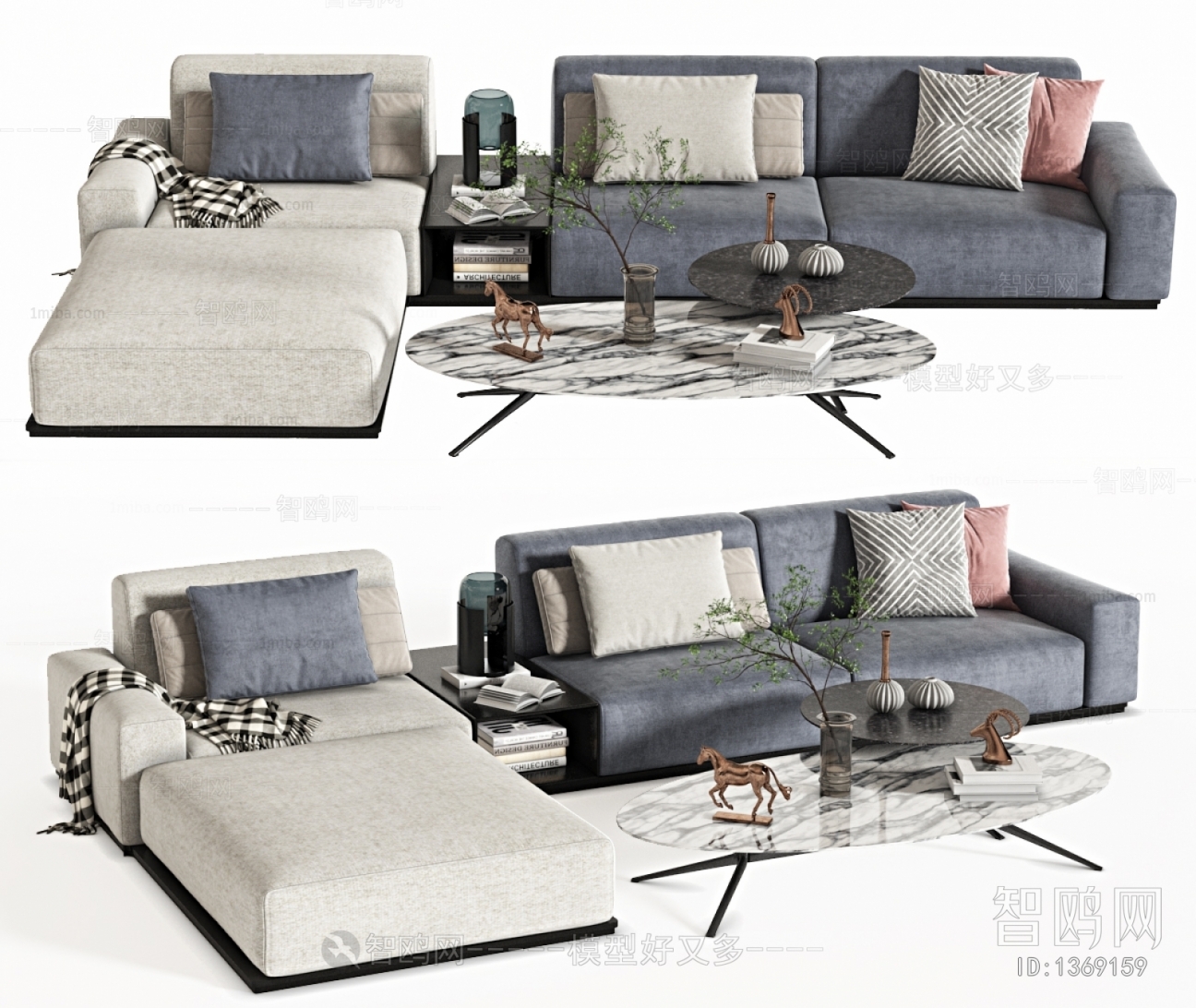 Modern Multi Person Sofa