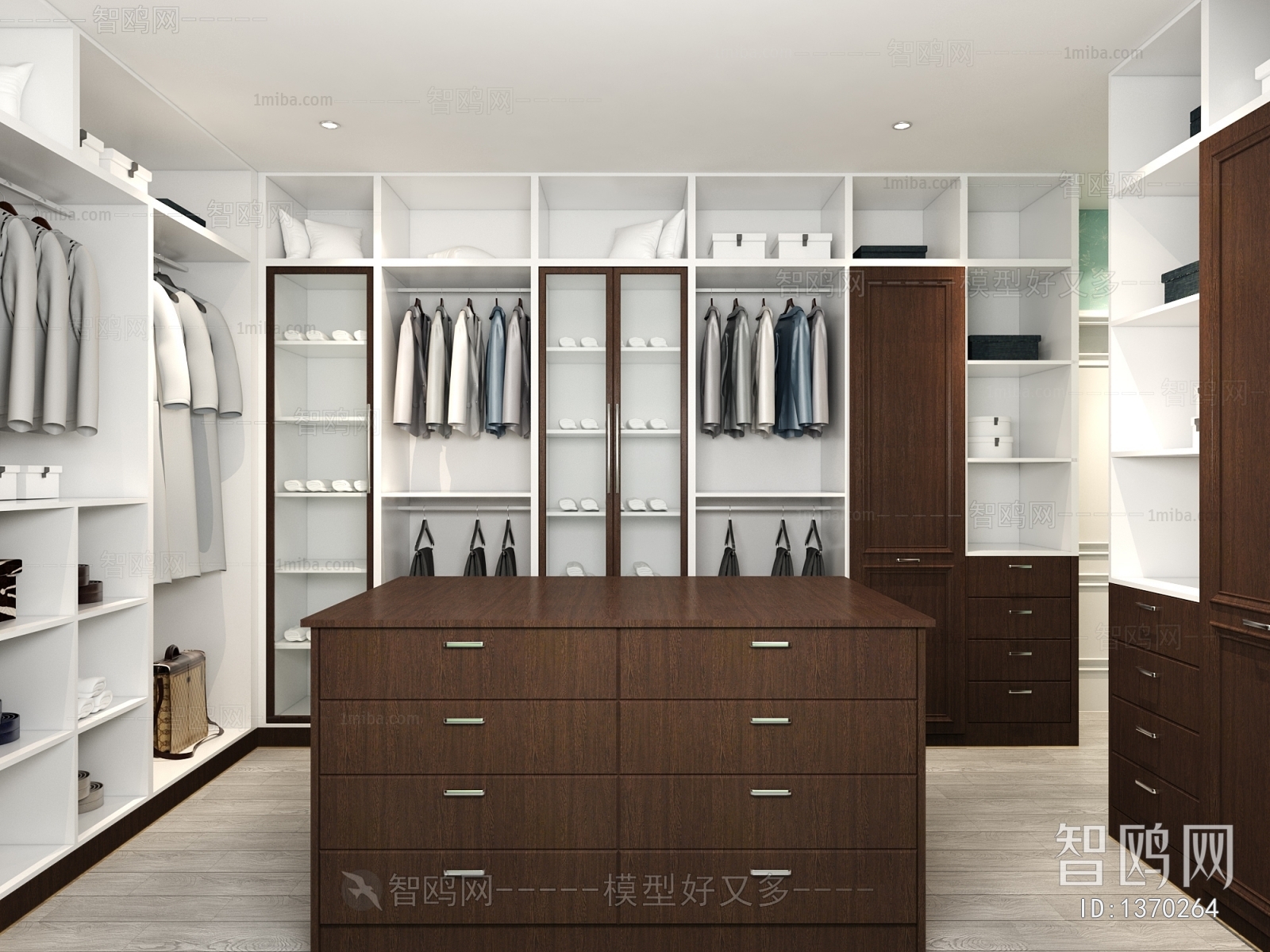 Modern Clothes Storage Area