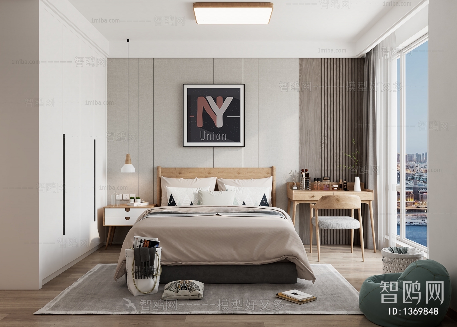 Nordic Style Bedroom