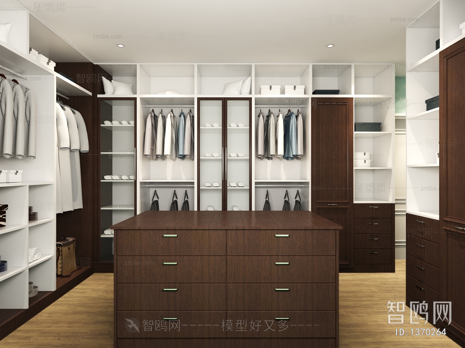 Modern Clothes Storage Area