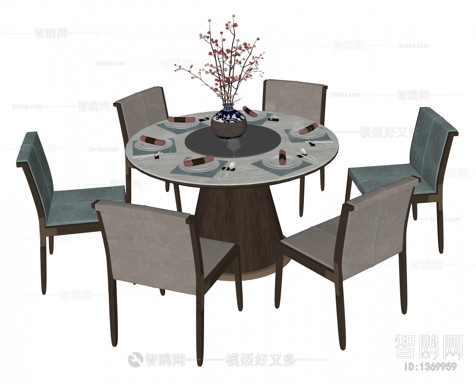 New Chinese Style Dining Table And Chairs