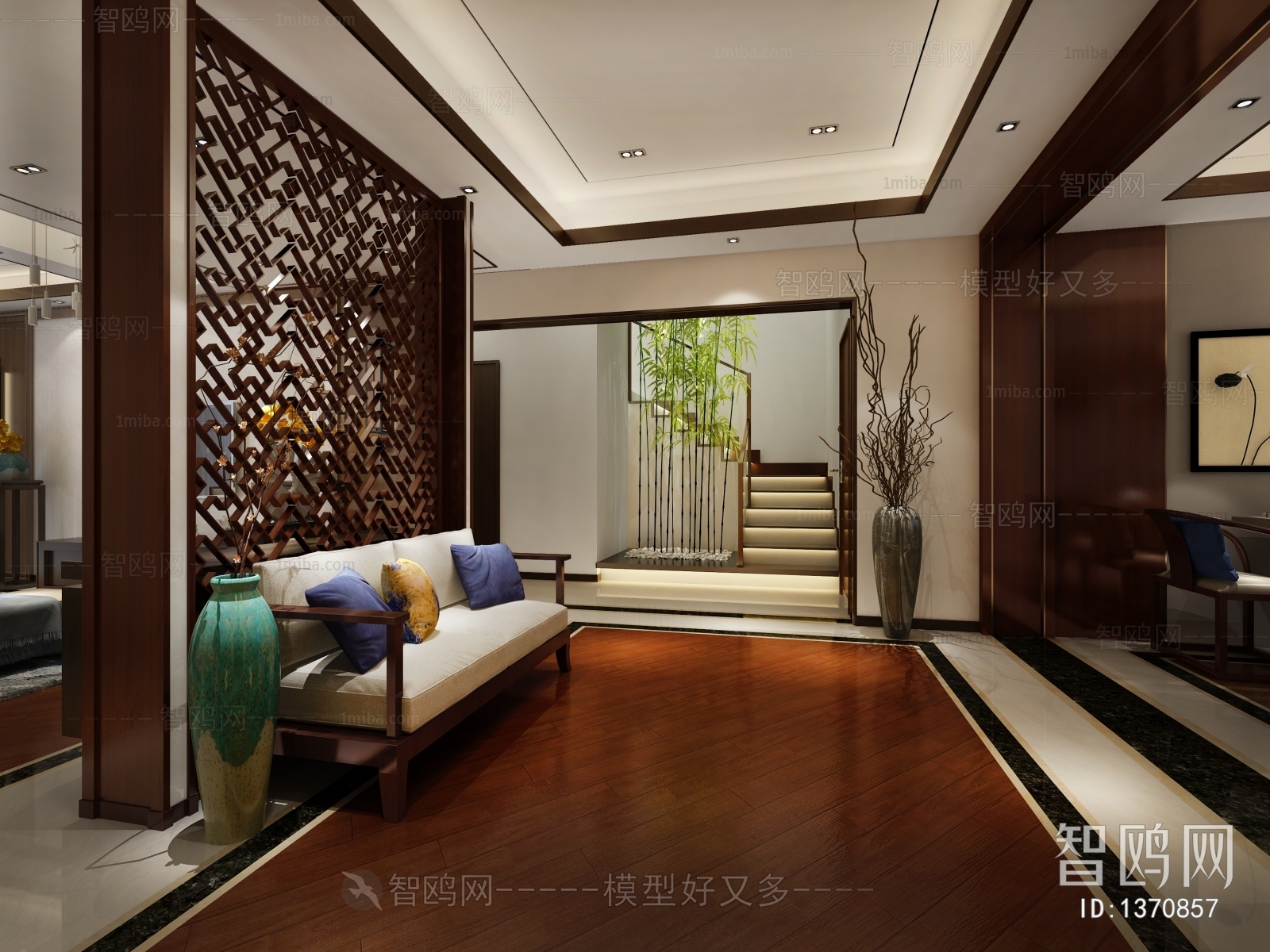 New Chinese Style Dining Room