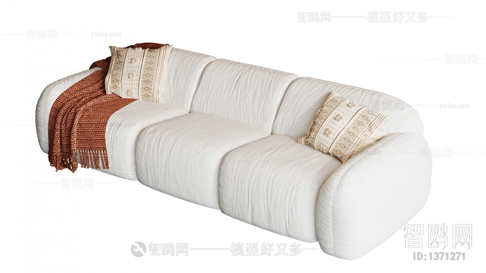 Modern Three-seat Sofa