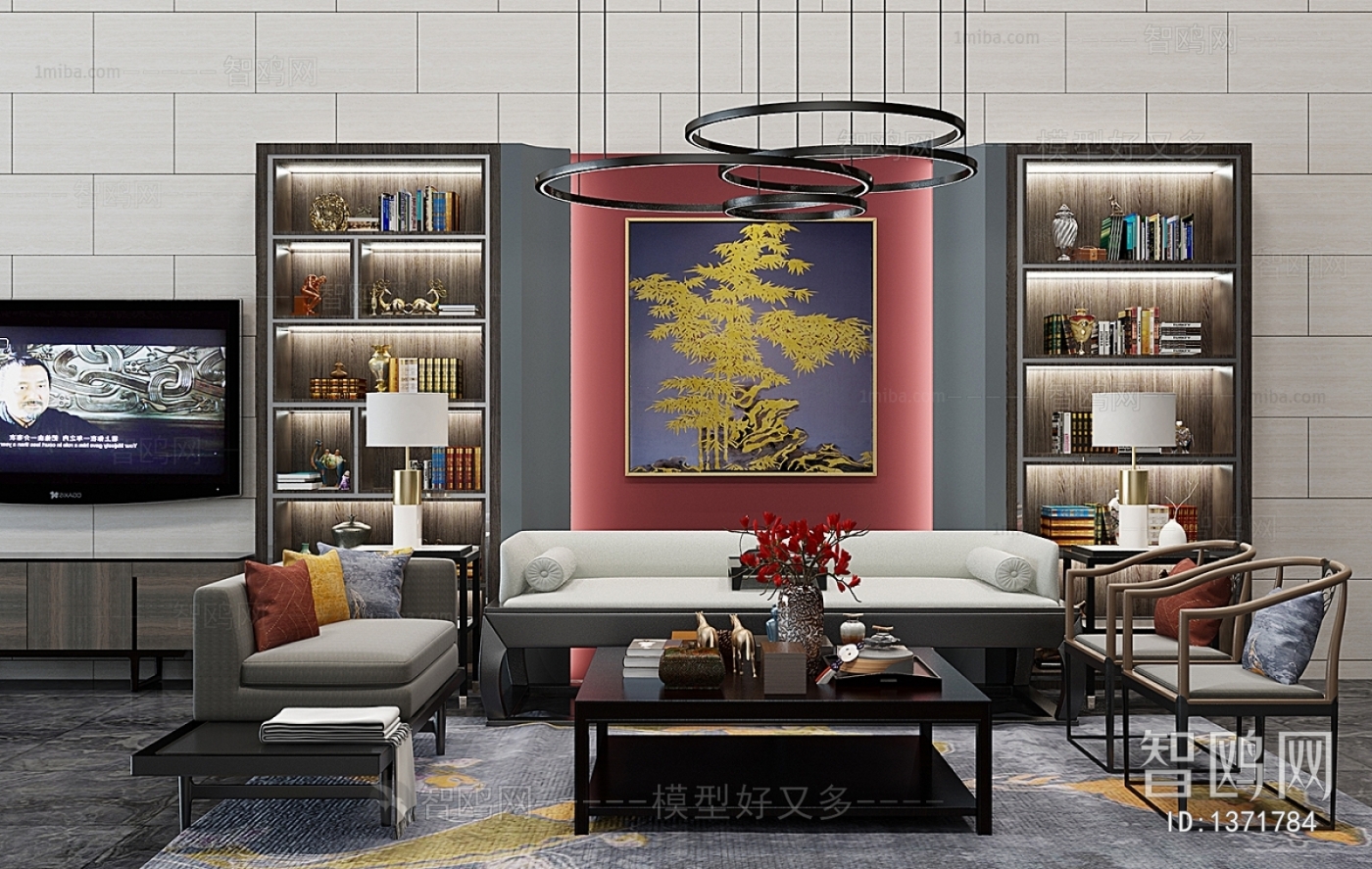 New Chinese Style Sofa Combination