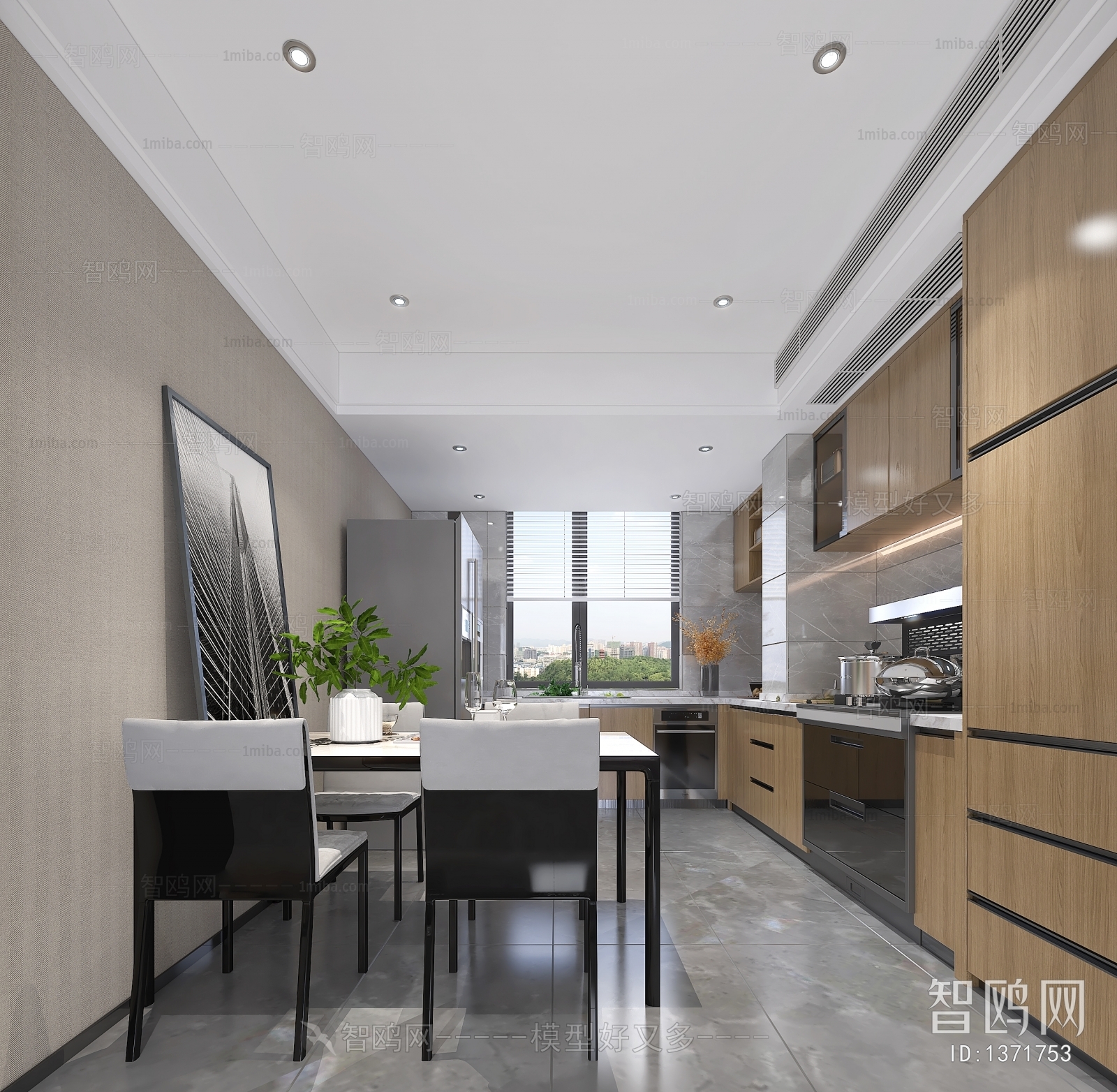 Modern The Kitchen