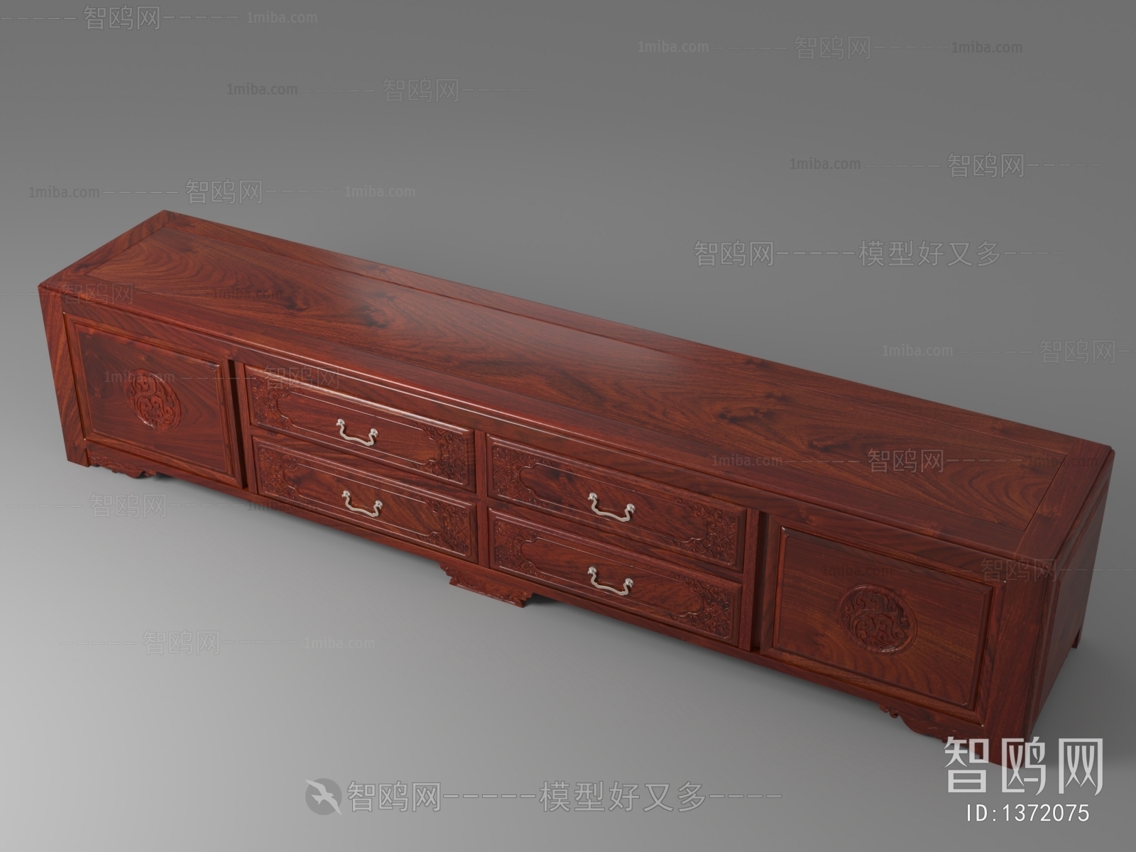 New Chinese Style TV Cabinet