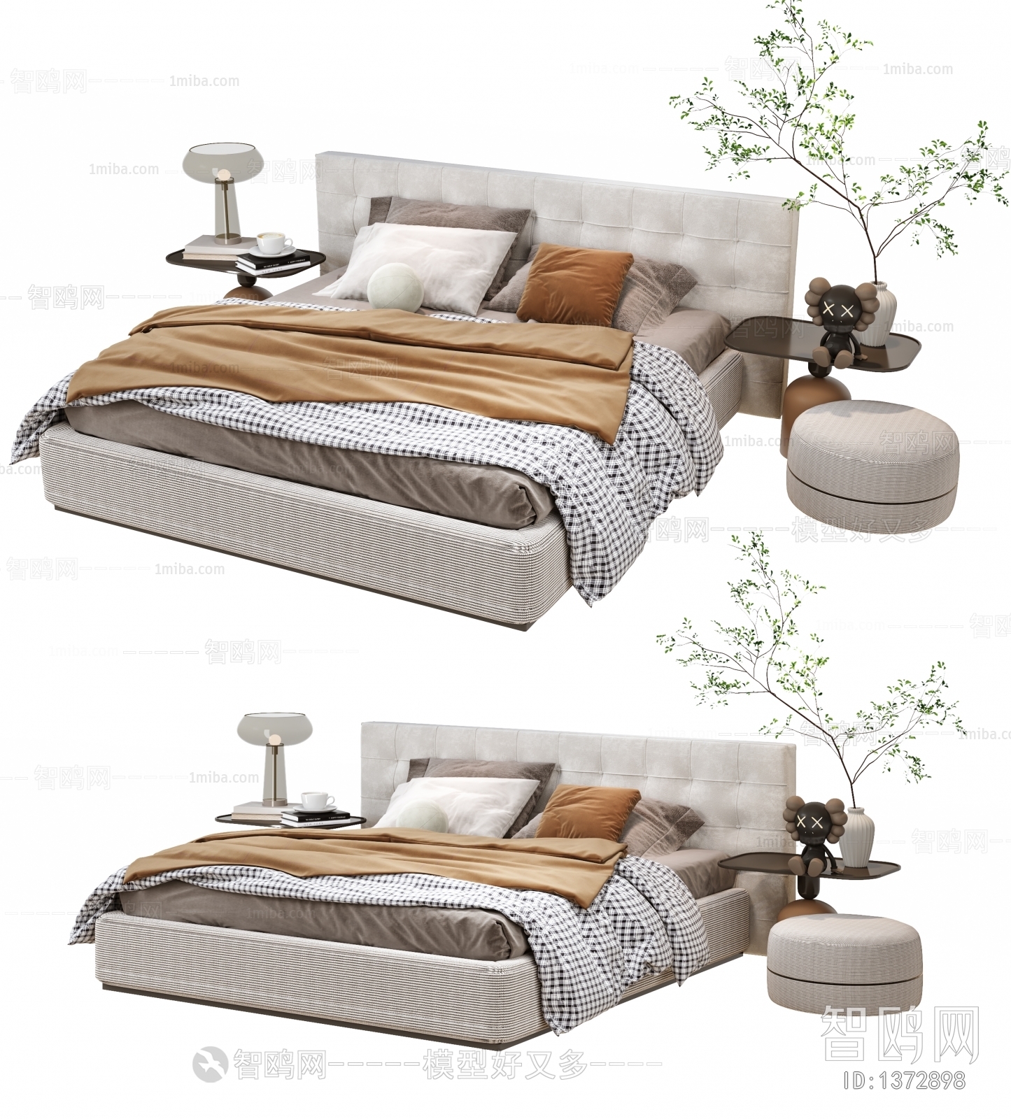 Modern Double Bed