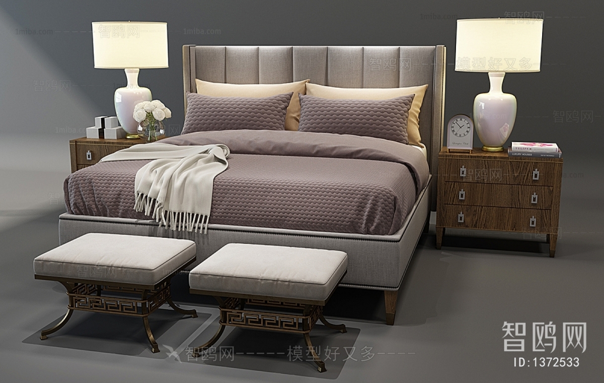 European Style Double Bed