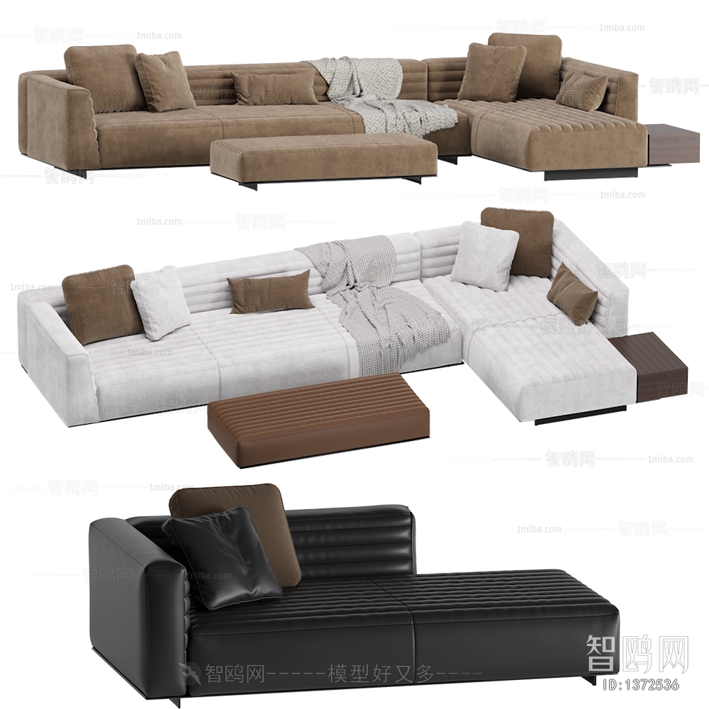 Modern Multi Person Sofa