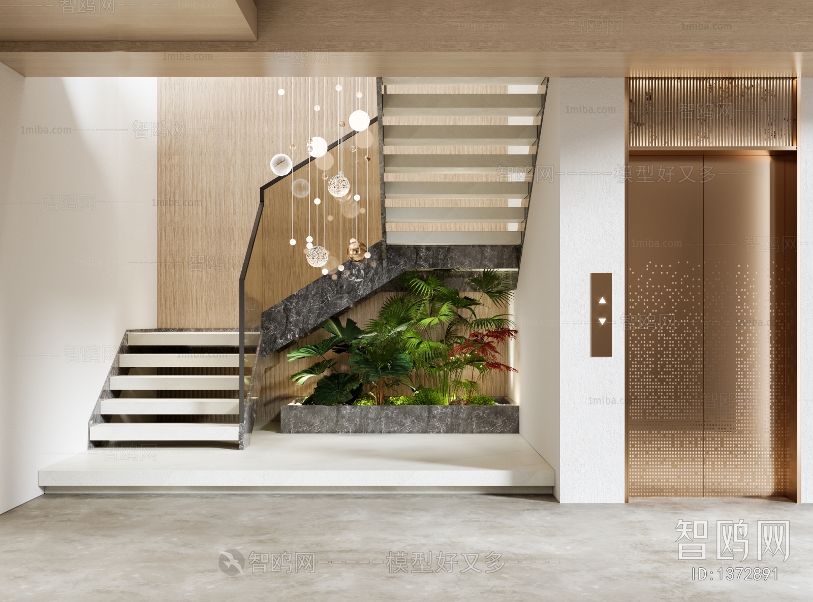 Modern Stairwell