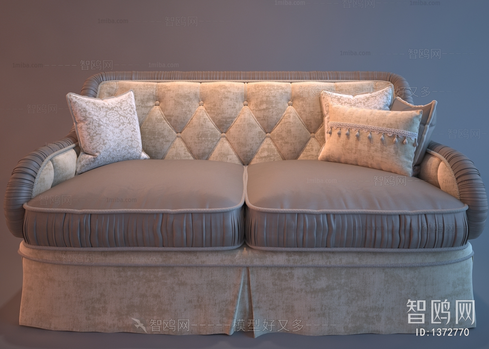 American Style New Classical Style A Sofa For Two