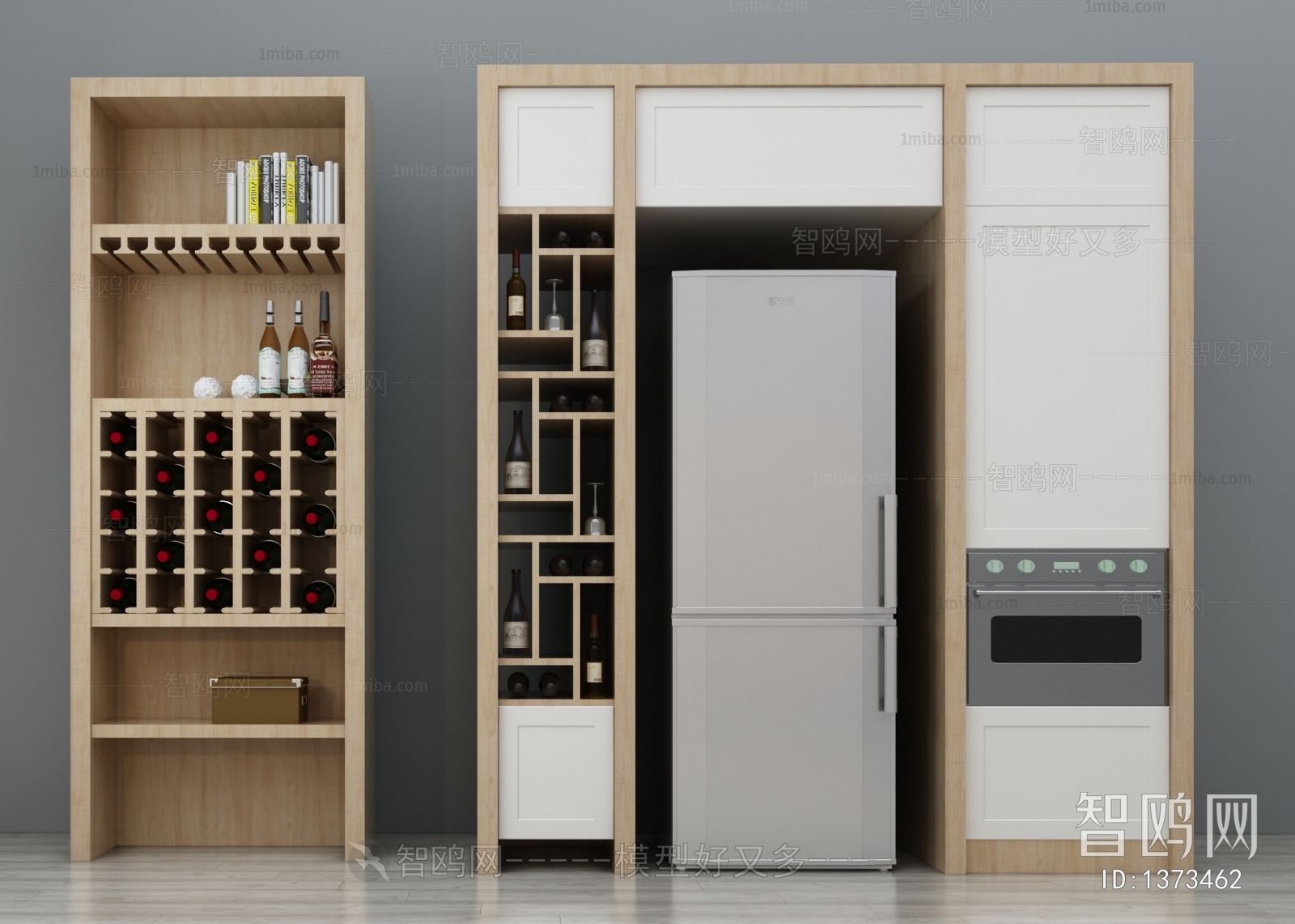 Nordic Style Wine Cabinet