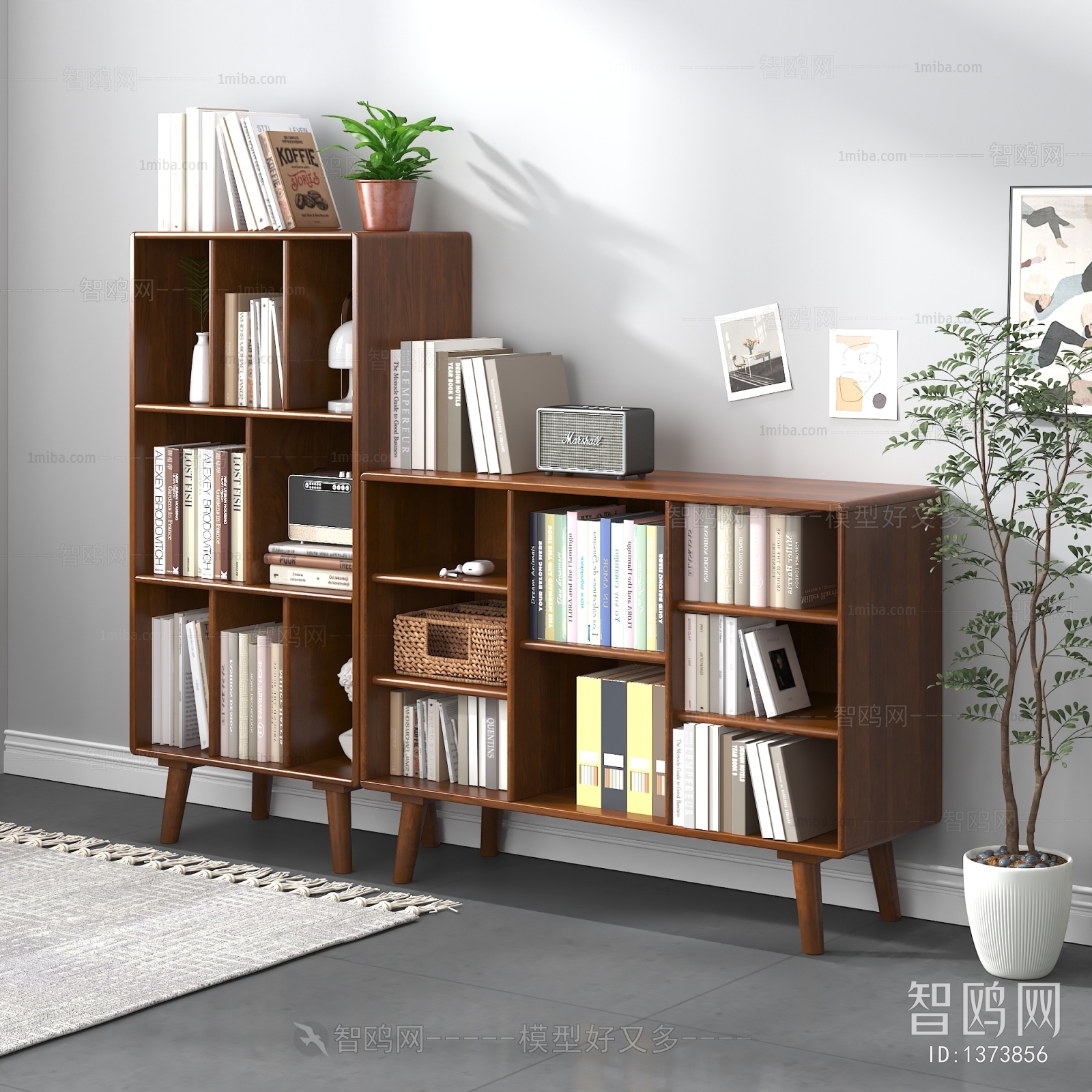 Nordic Style Bookcase