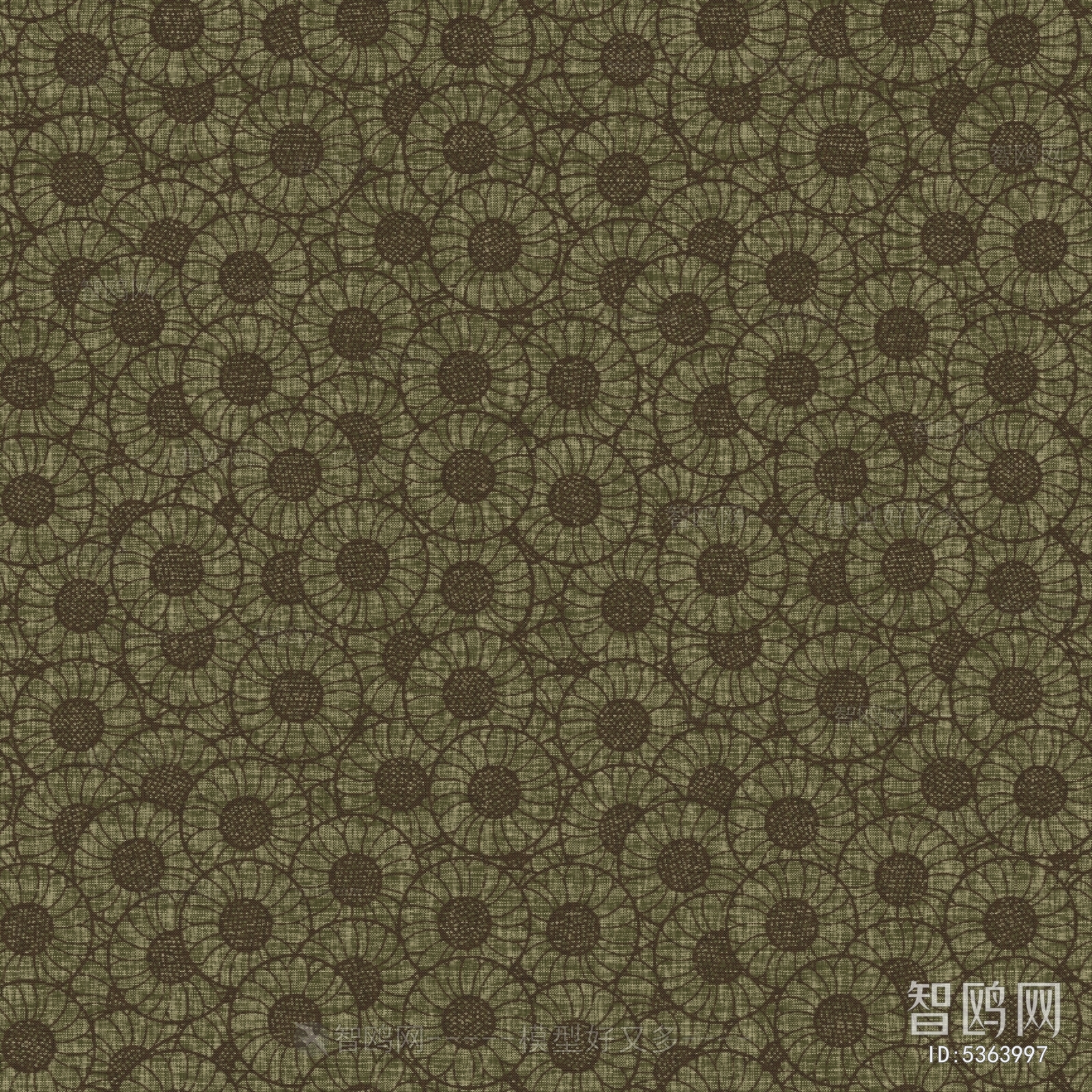 Animal And Plant Pattern Wallpaper