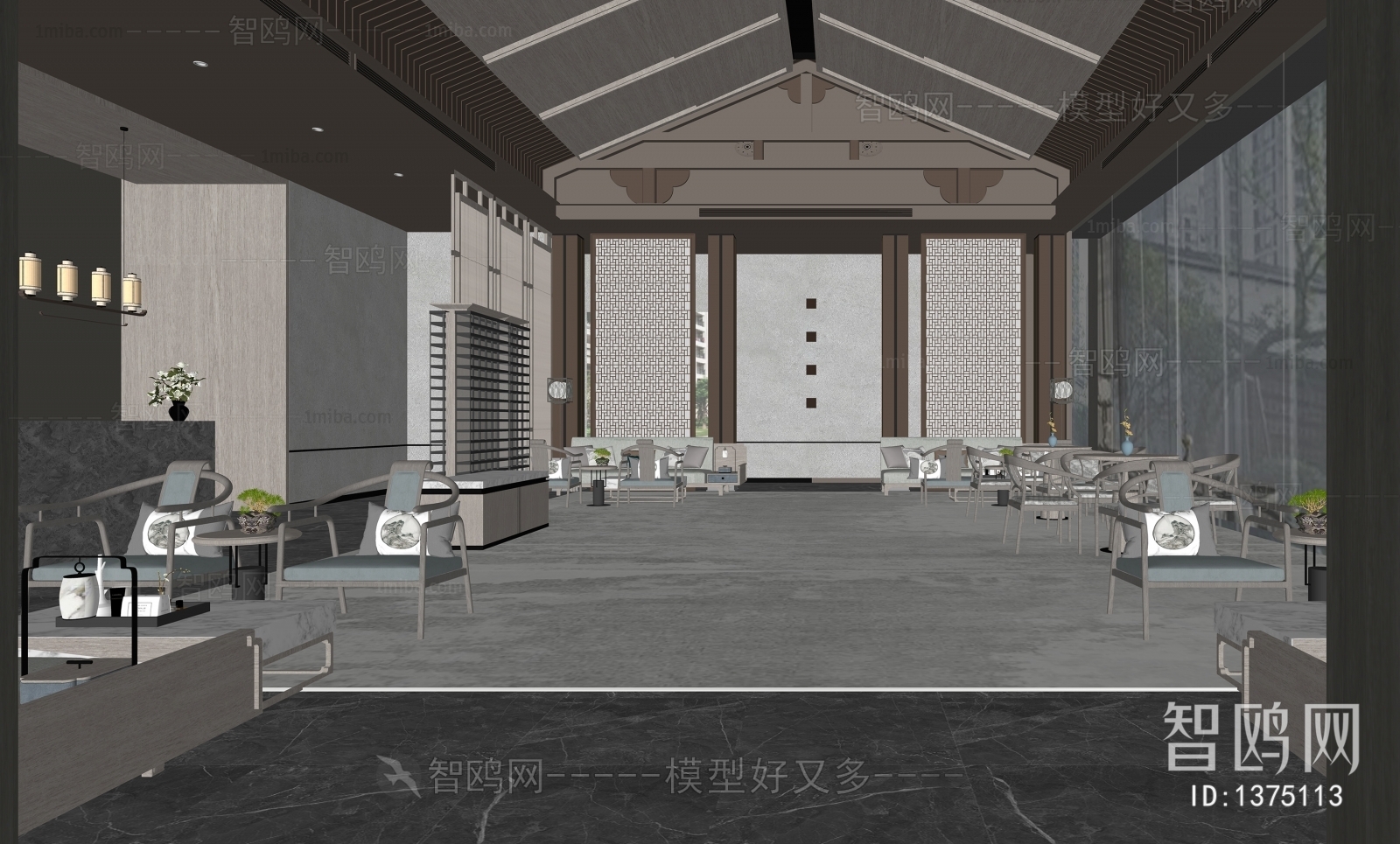 New Chinese Style Negotiation Area