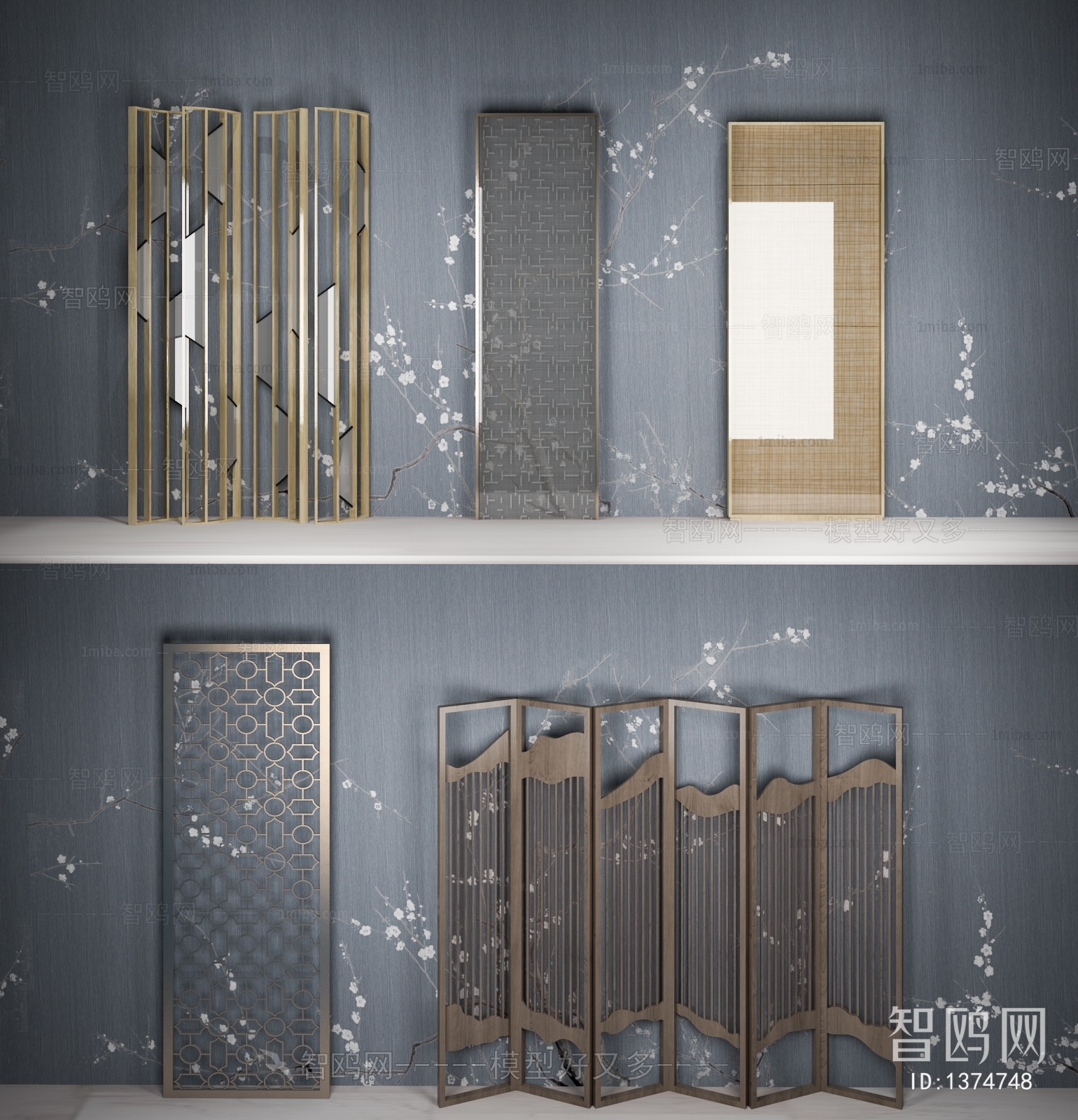 Modern New Chinese Style Partition