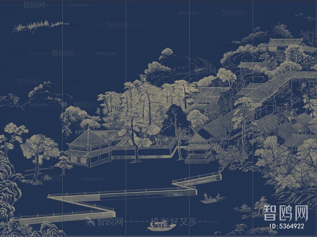 中式风景画