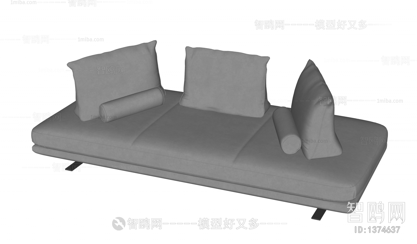 Modern Three-seat Sofa