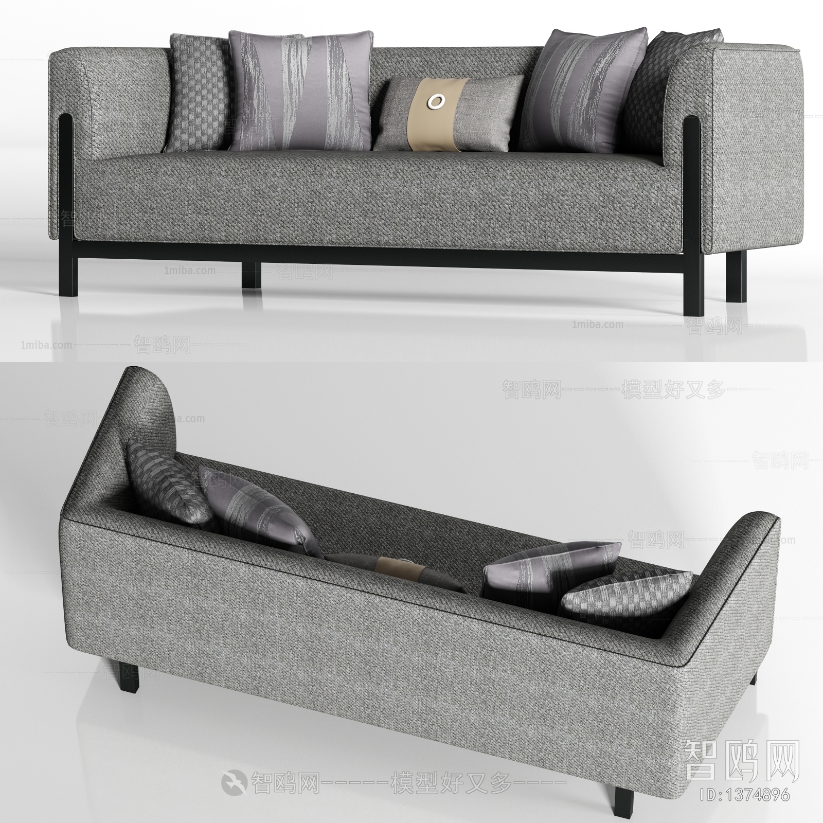 Modern Multi Person Sofa