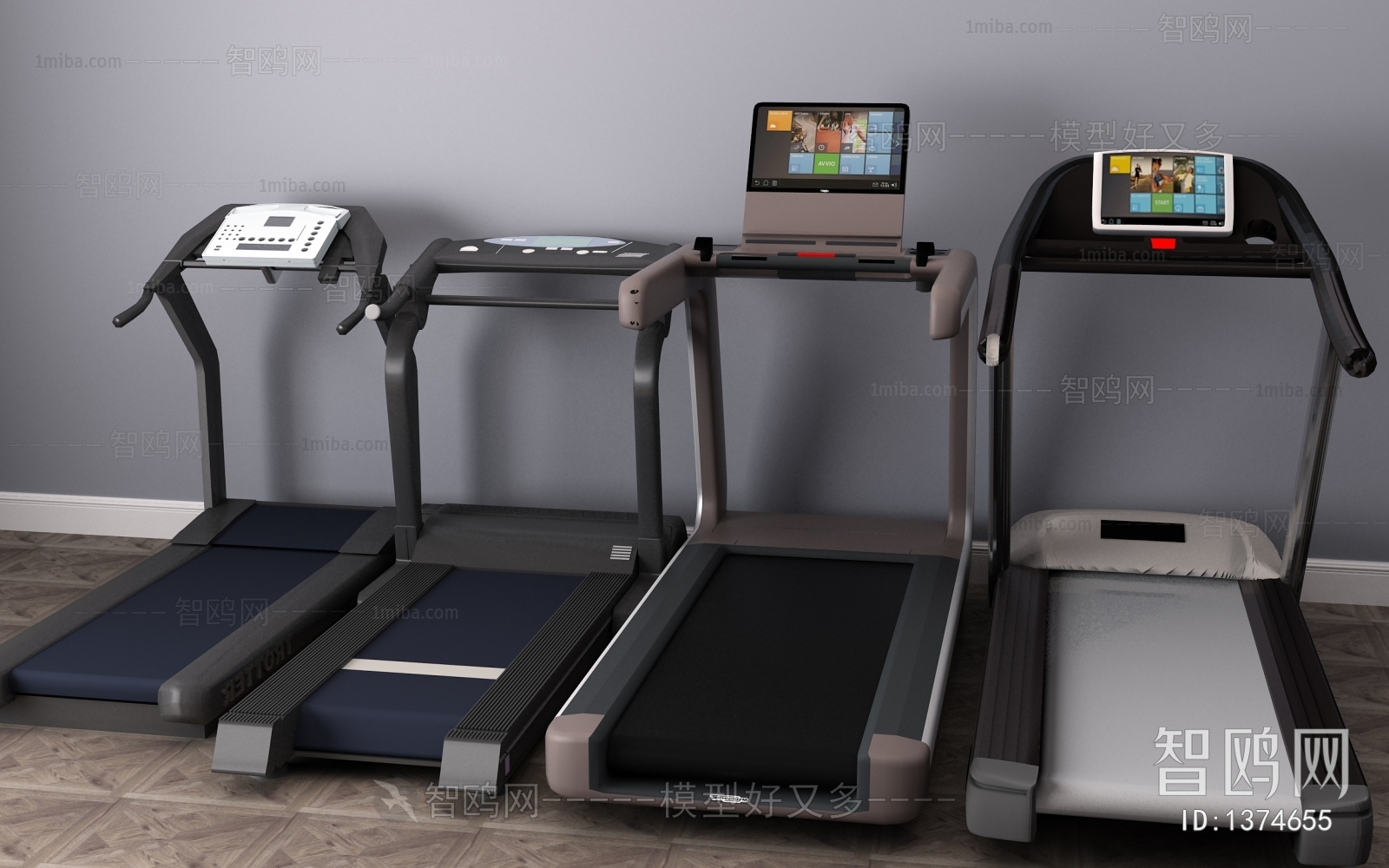 Modern Fitness Equipment