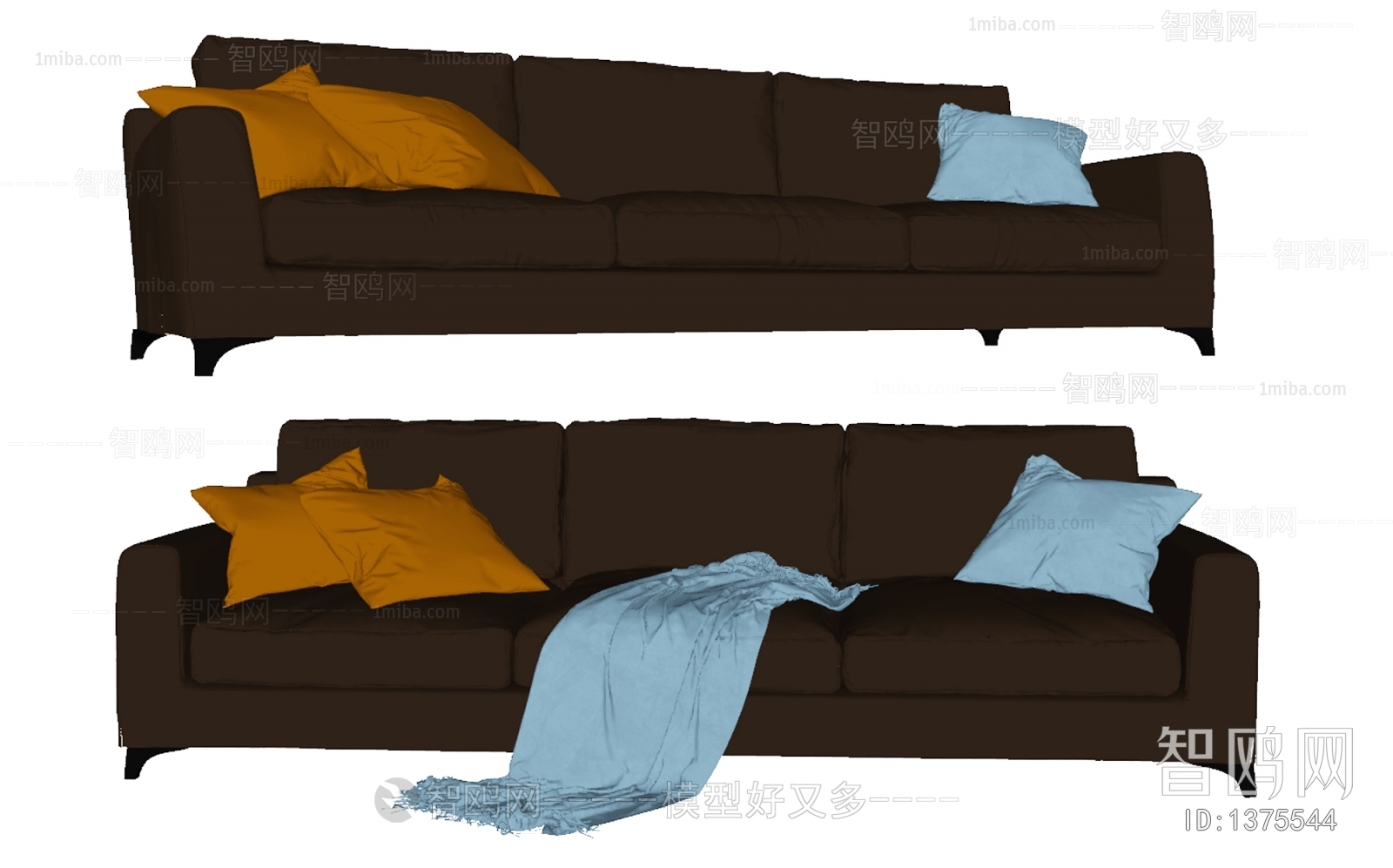 Modern Three-seat Sofa