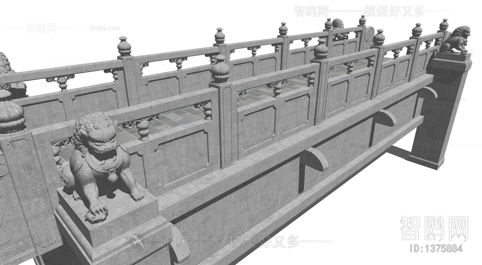 Chinese Style Building Component