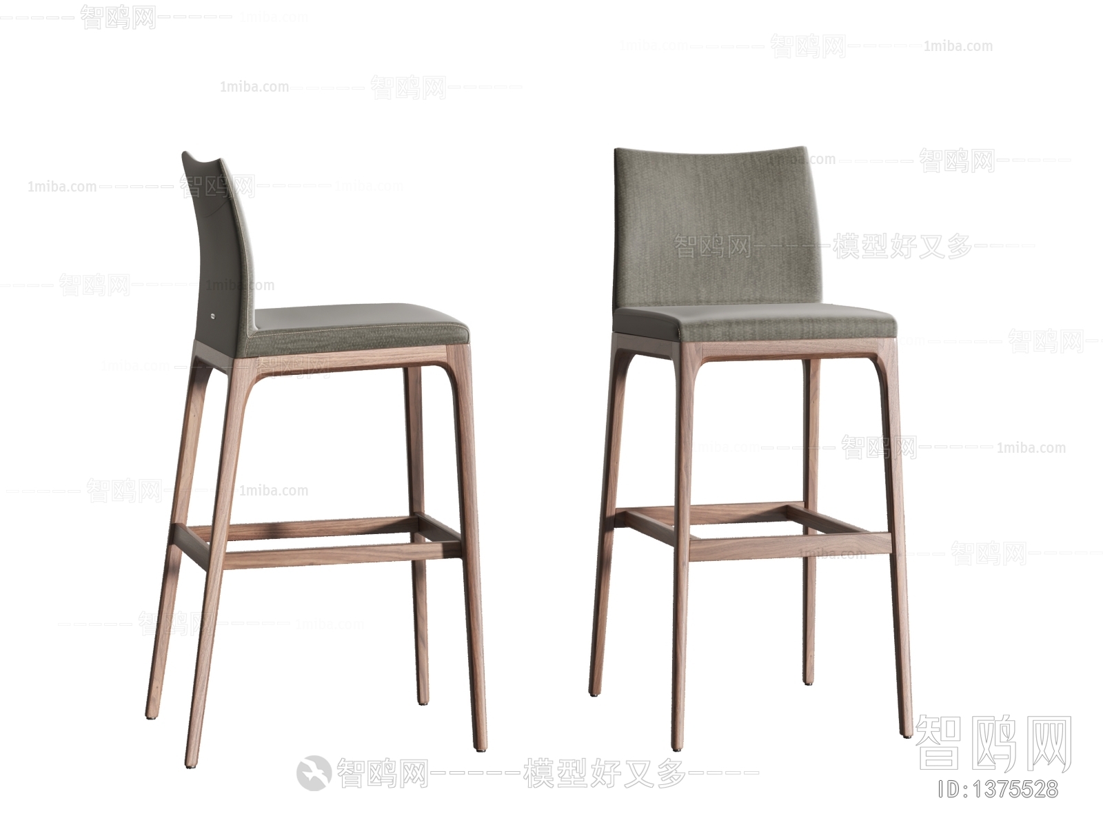 新中式吧台椅