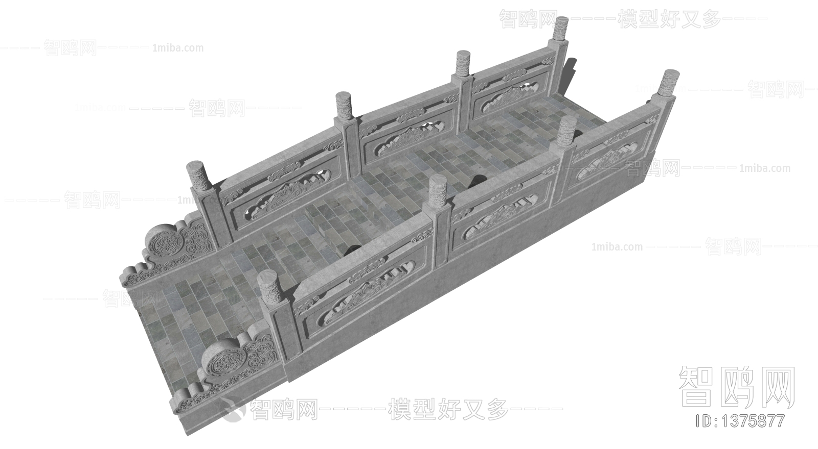 Chinese Style Building Component