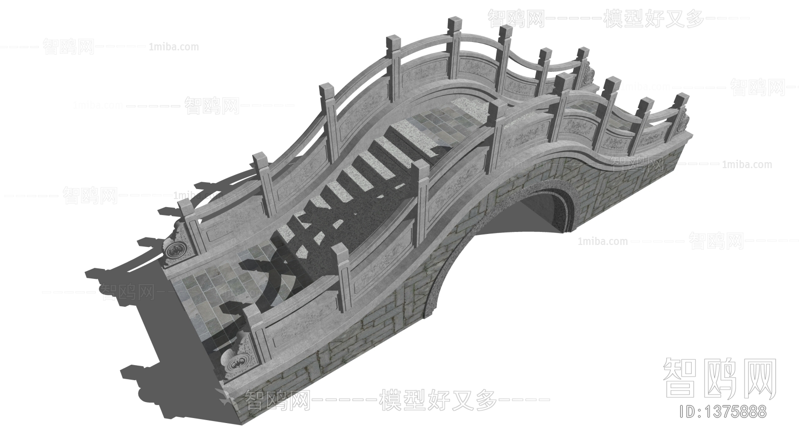 Chinese Style Building Component