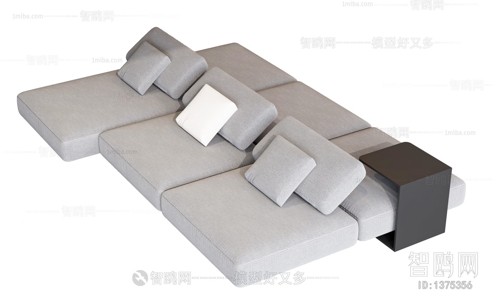 Modern Multi Person Sofa