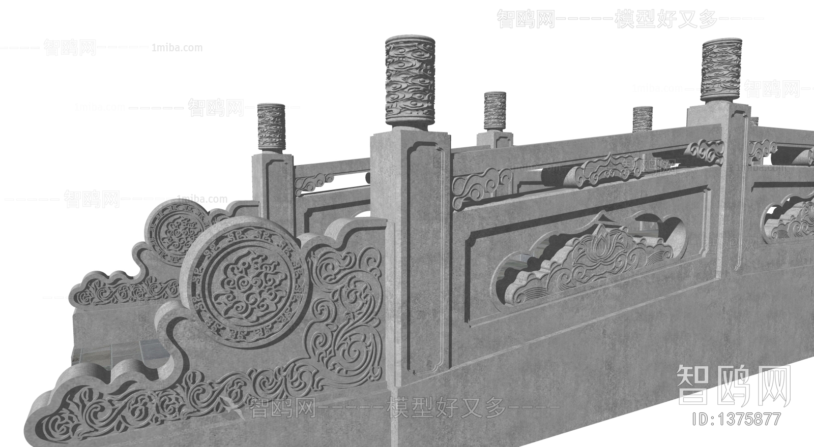 Chinese Style Building Component