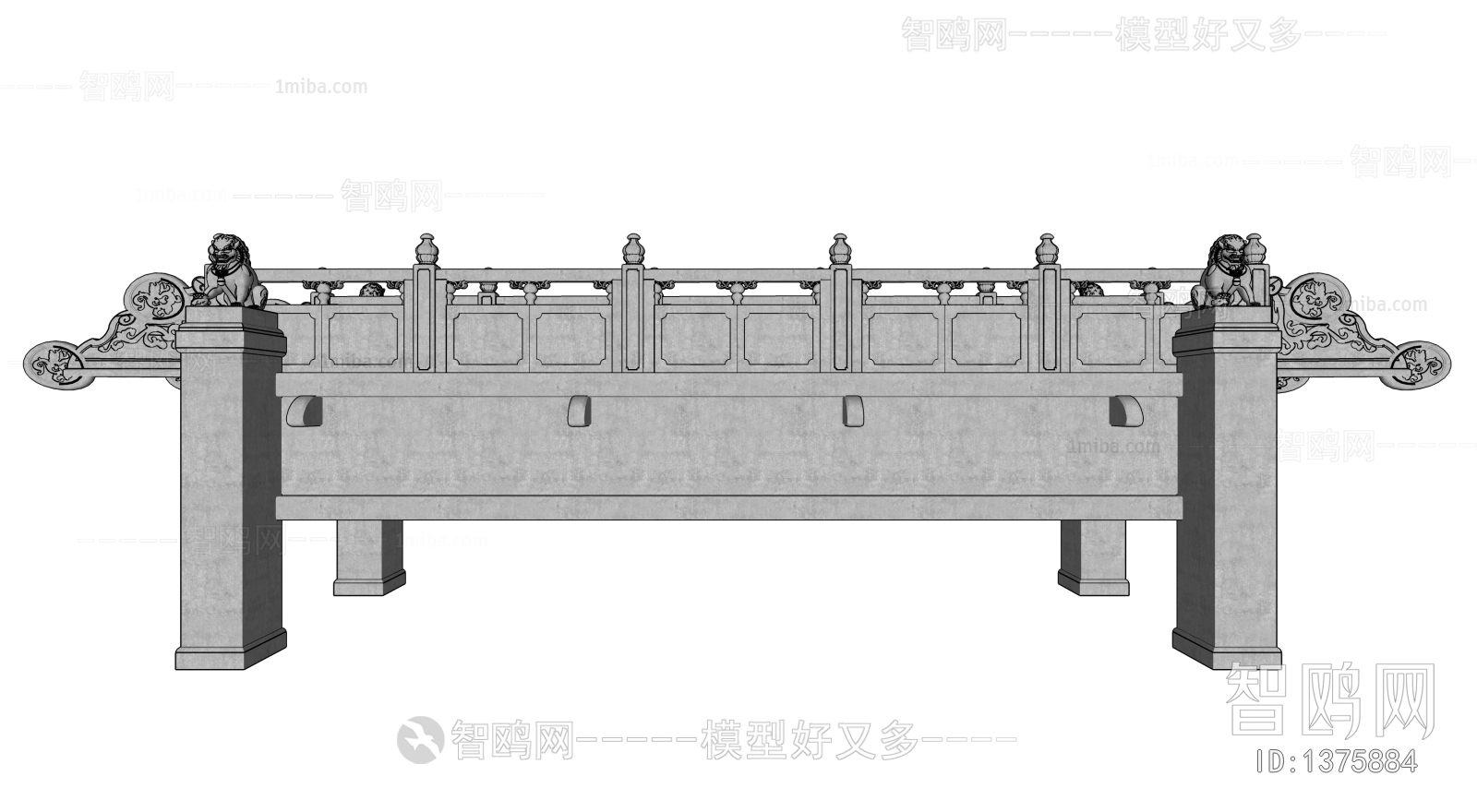 Chinese Style Building Component