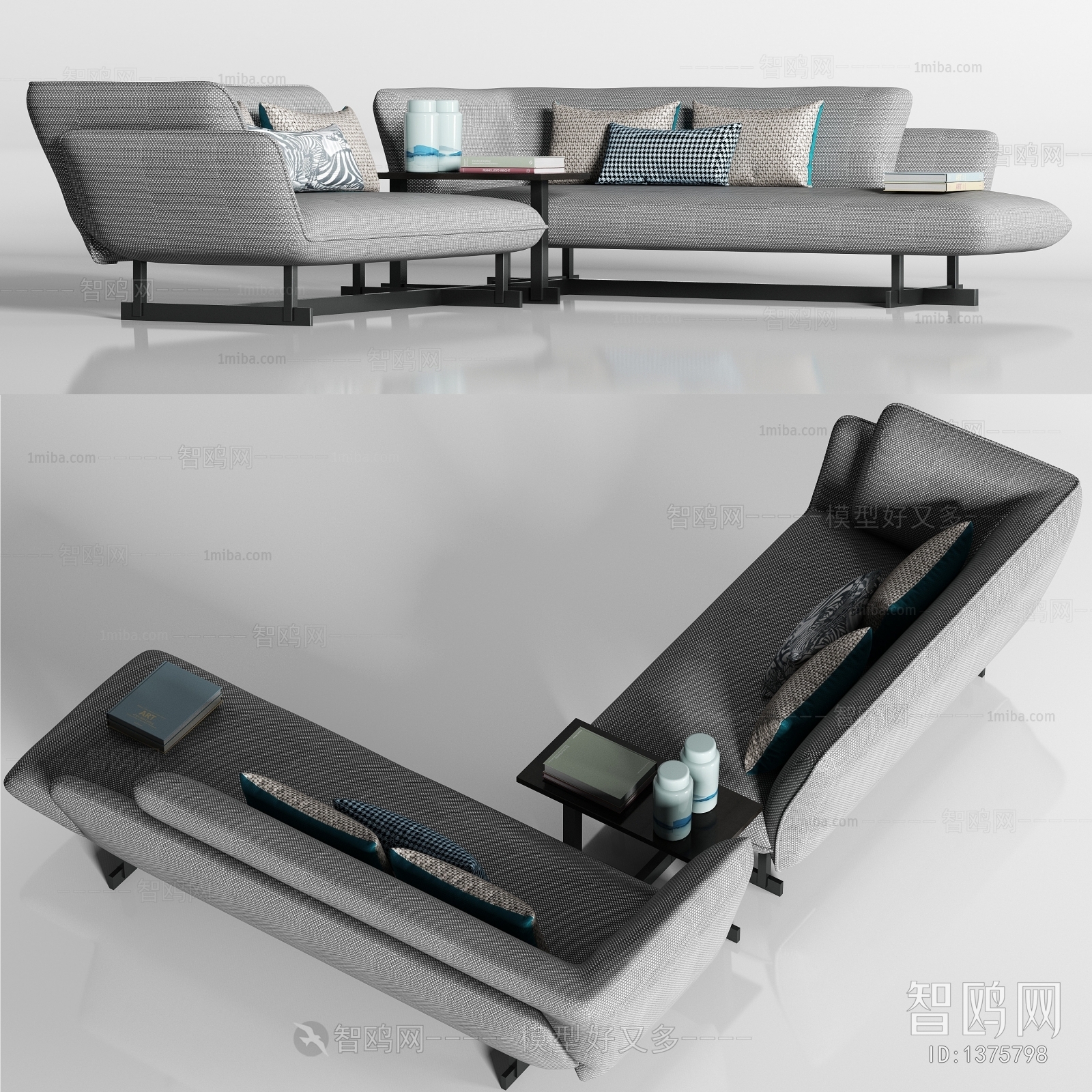 Modern Multi Person Sofa