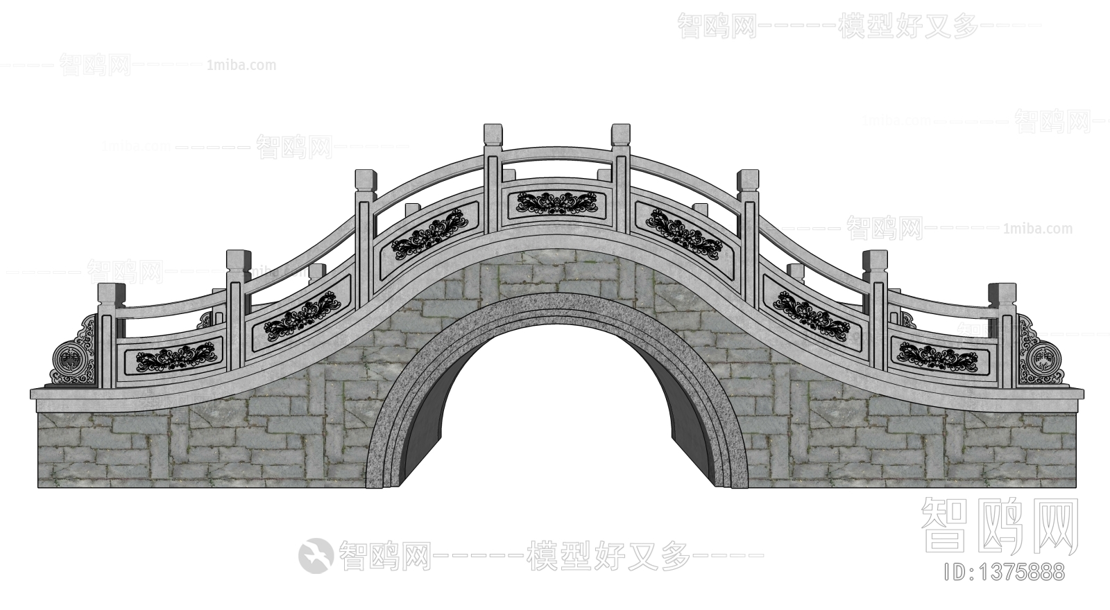 Chinese Style Building Component