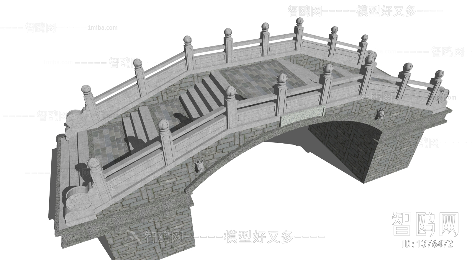 Chinese Style Building Component