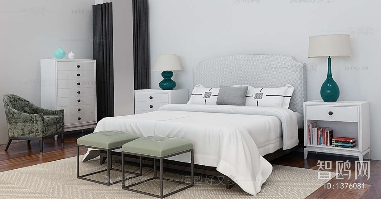 American Style Double Bed