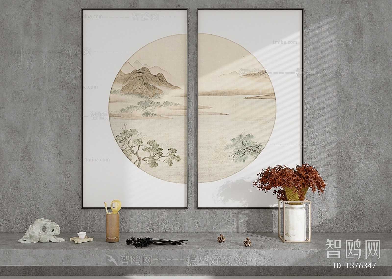 New Chinese Style Painting