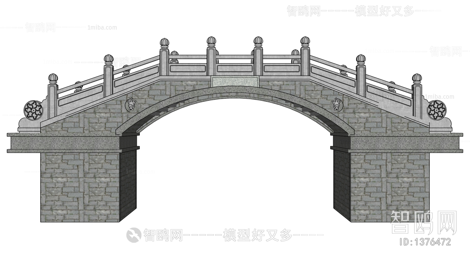 Chinese Style Building Component