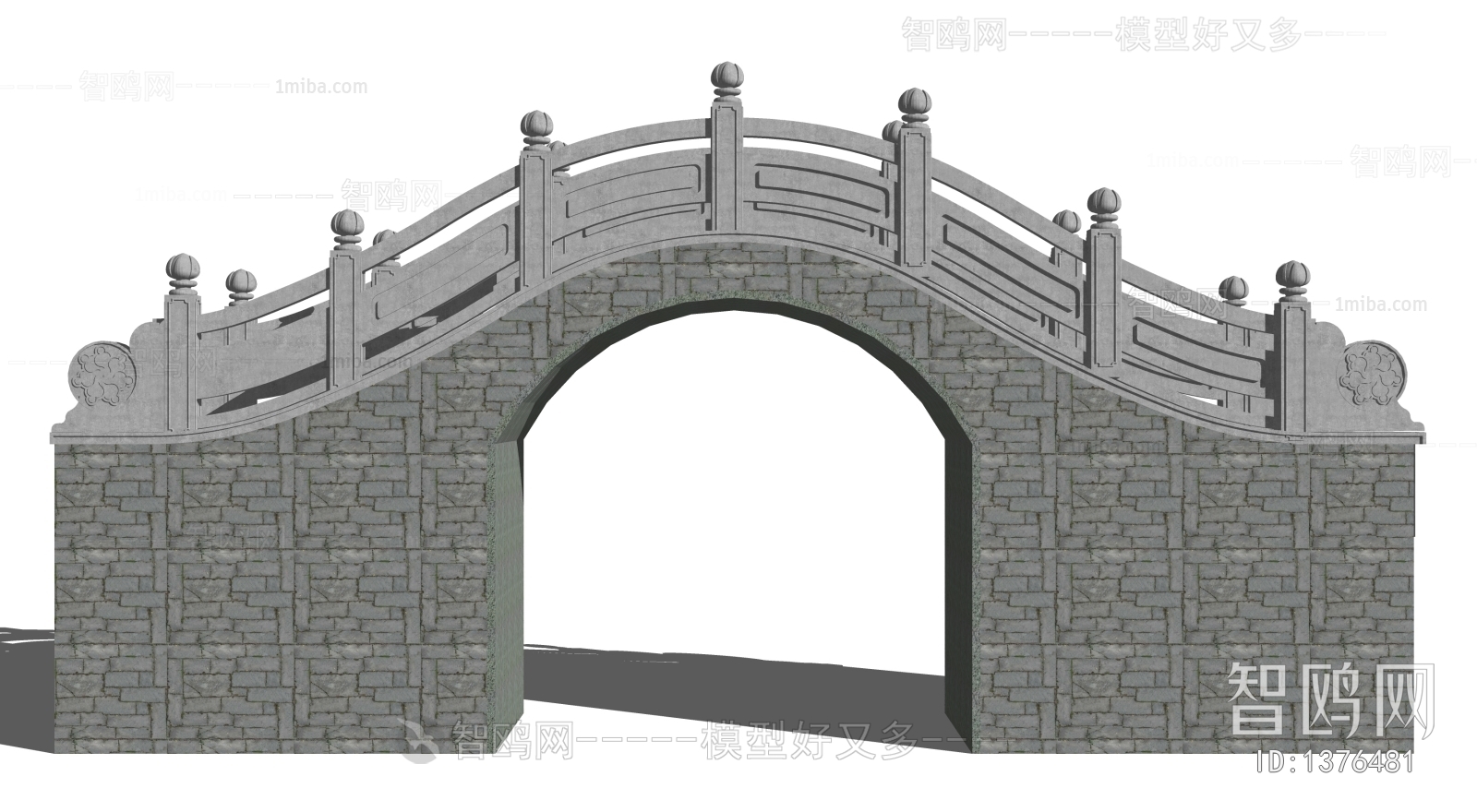 Chinese Style Building Component