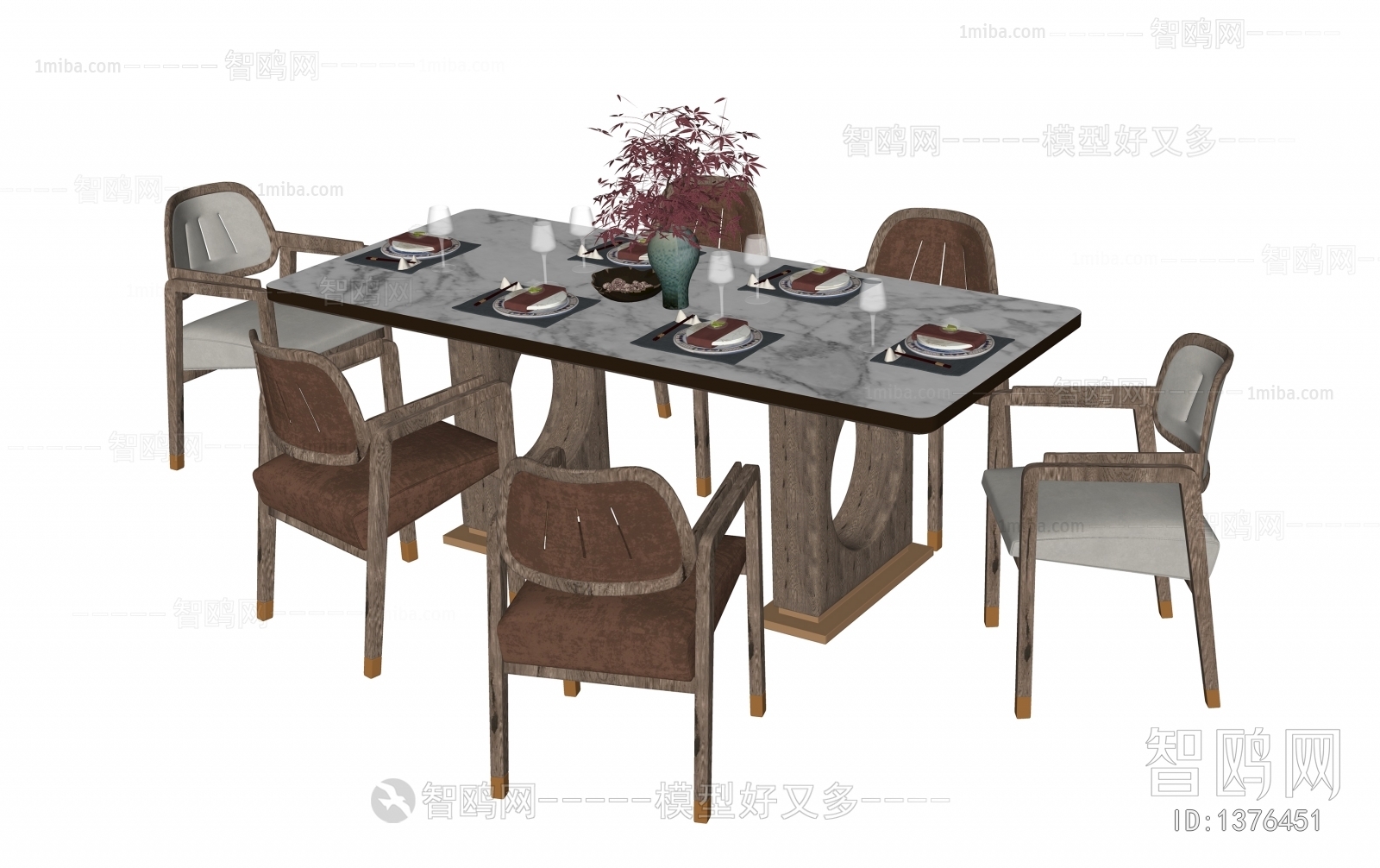 New Chinese Style Dining Table And Chairs