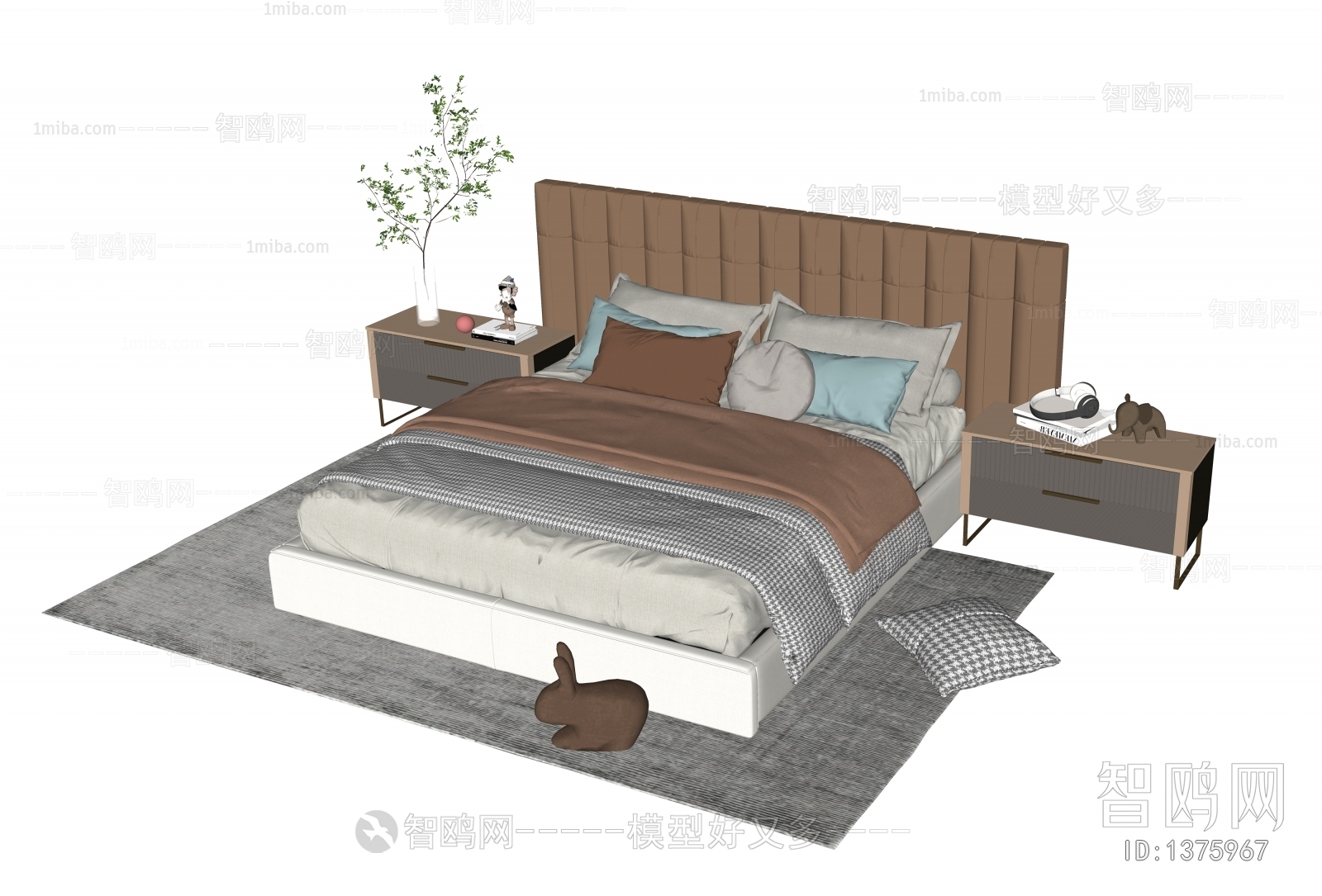 Modern Double Bed